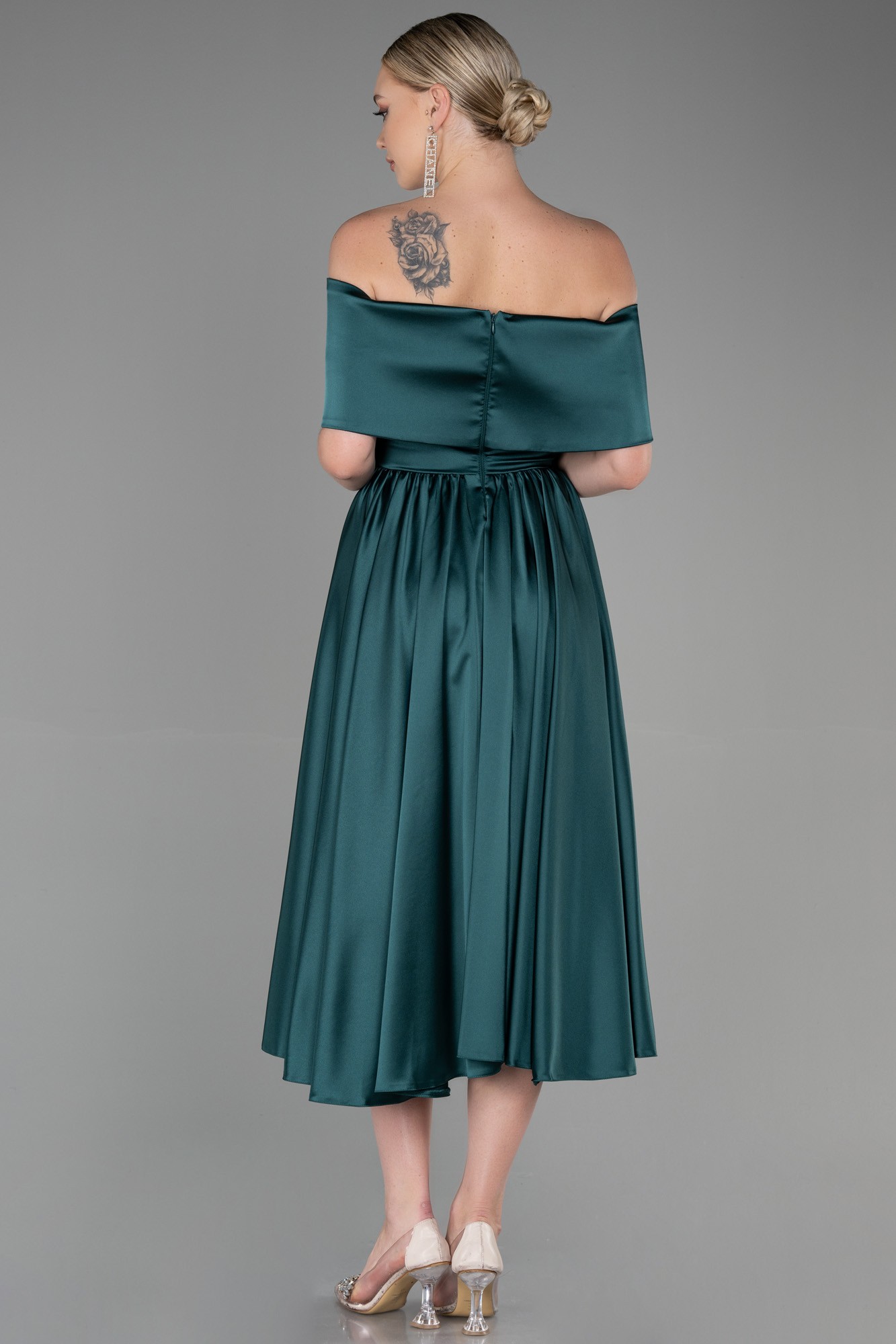 Midi Satin Night Dress ABK1846