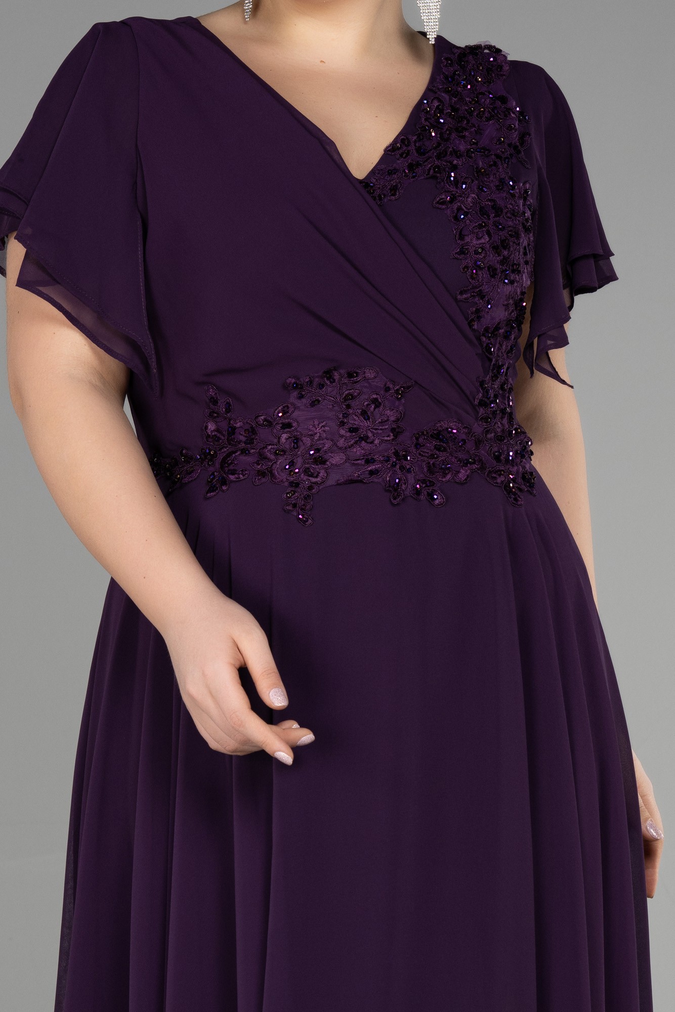 Long Plus Size Evening Dress ABU1562