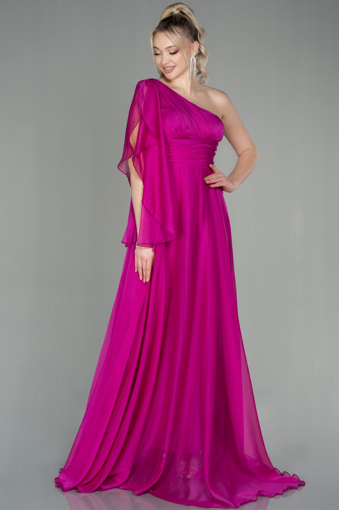 Long Chiffon Evening Dress ABU3449