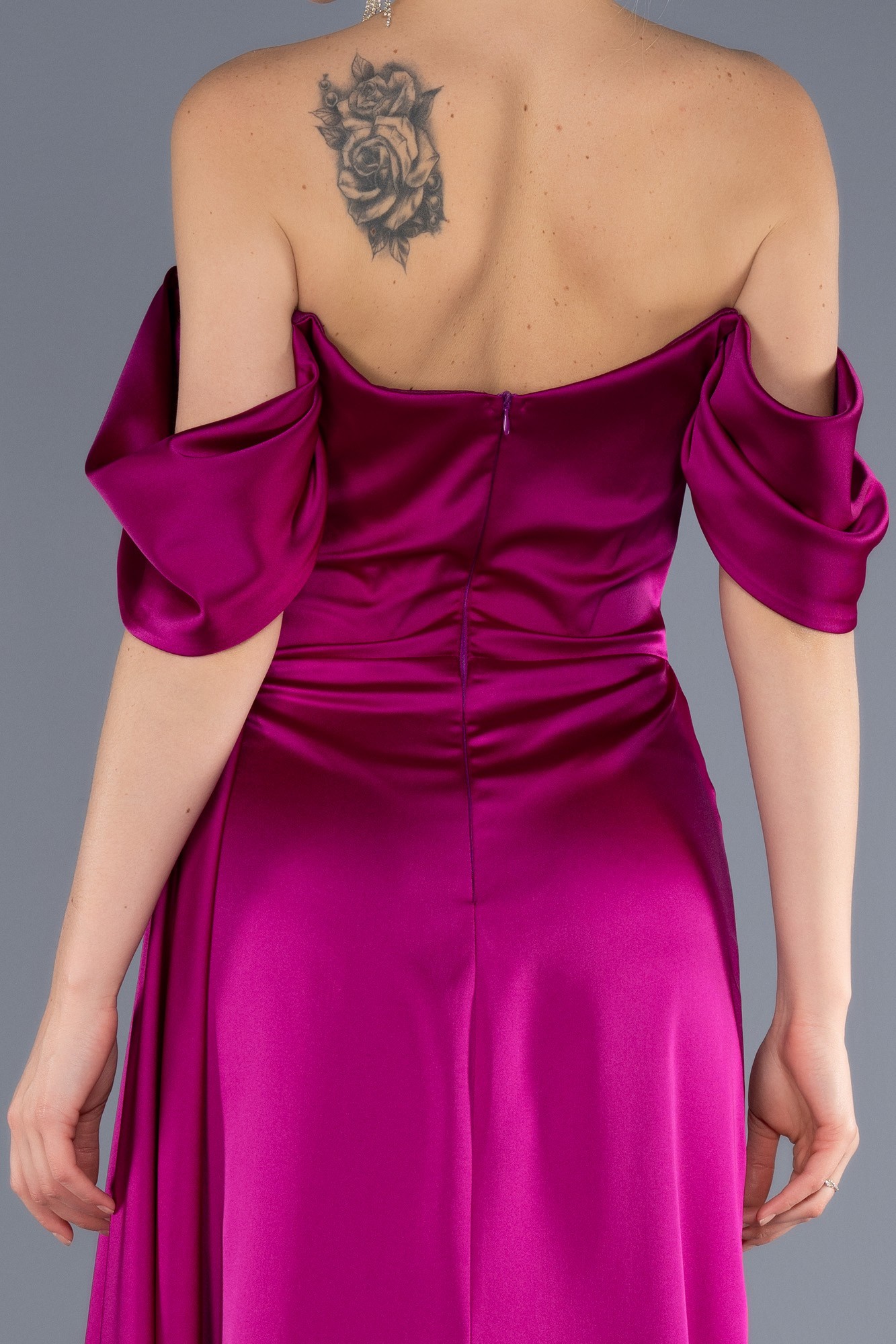 Long Satin Evening Dress ABU2661