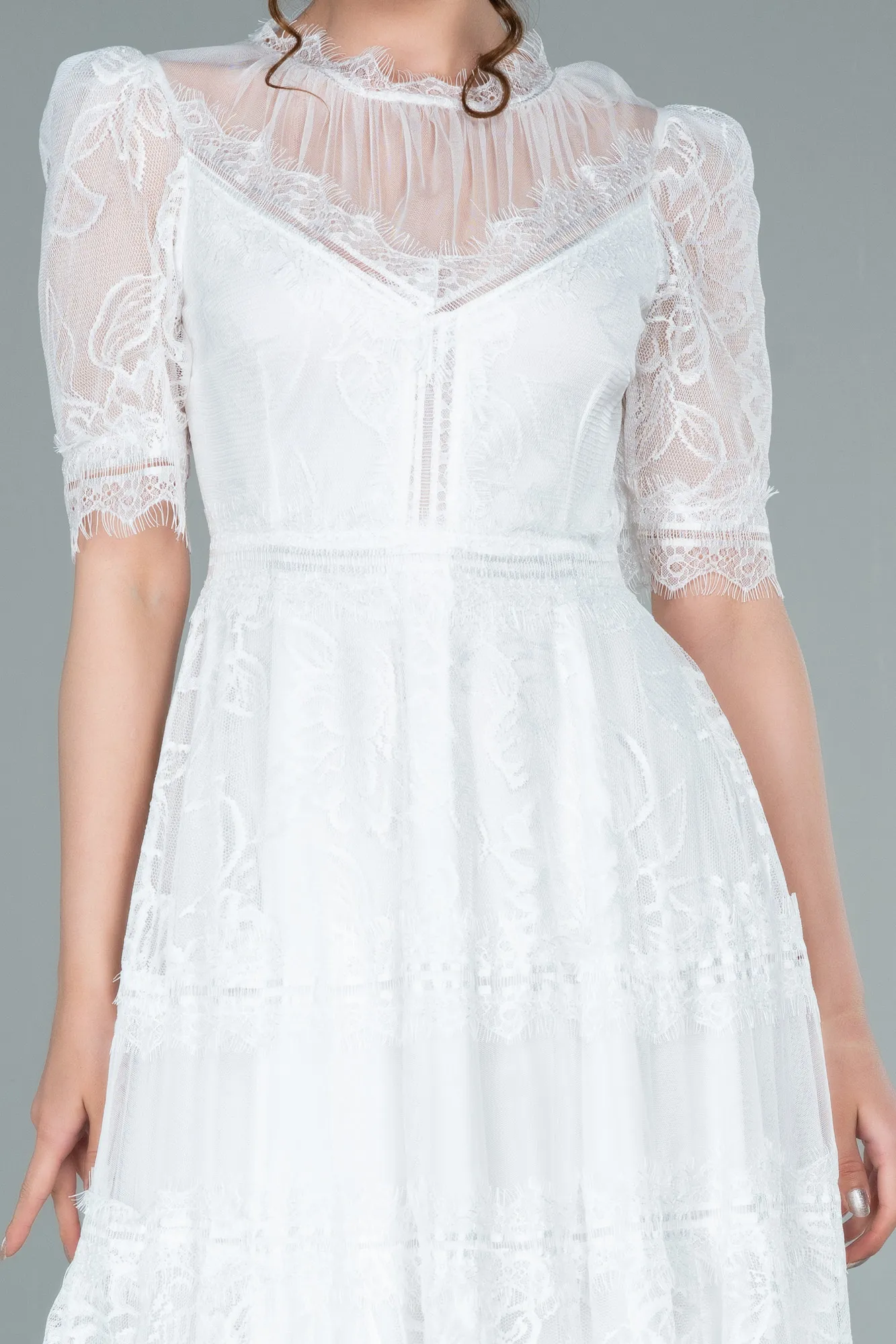 Midi Dantelle Night Dress ABK1388