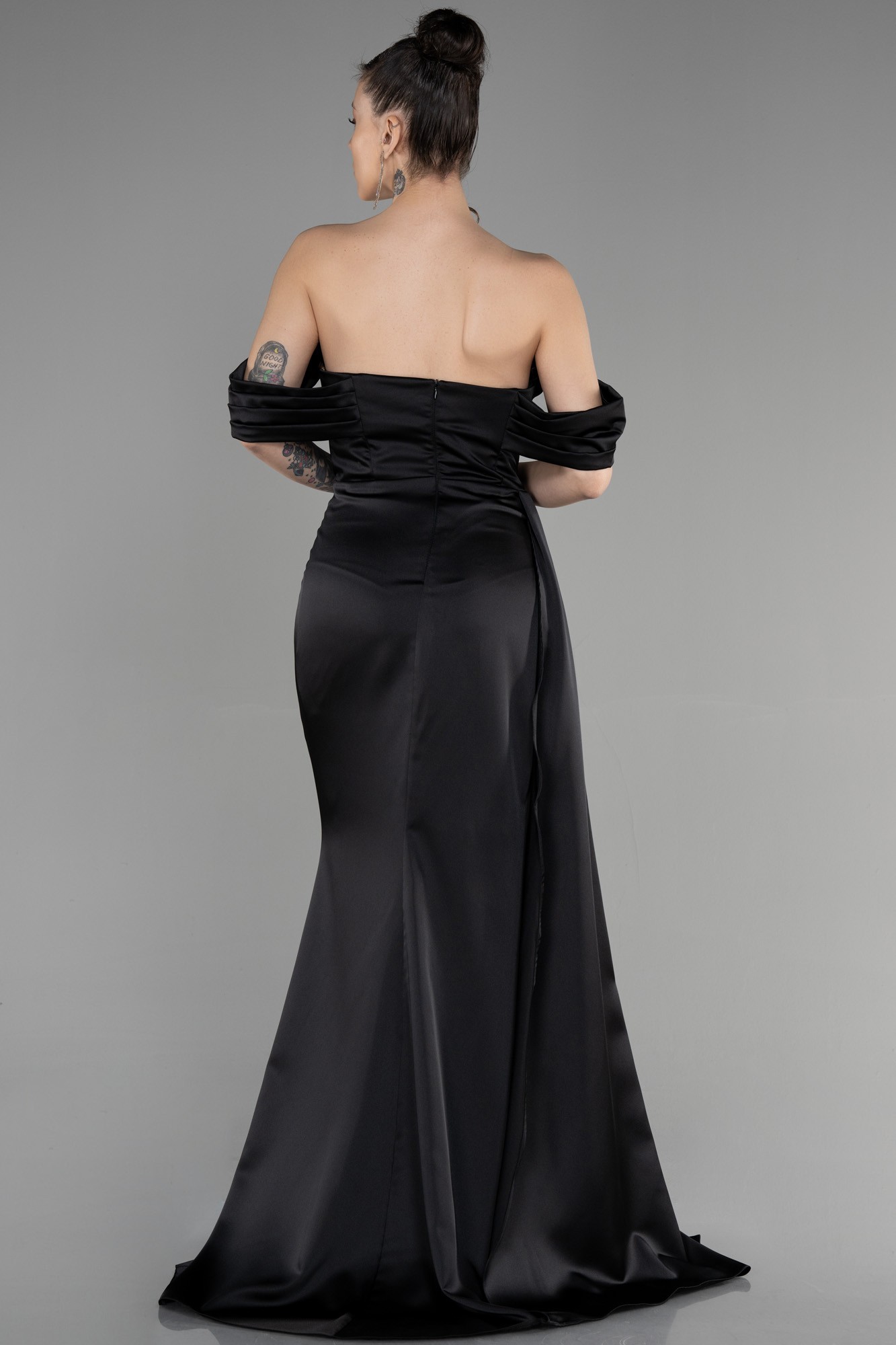 Long Satin Prom Gown ABU3514