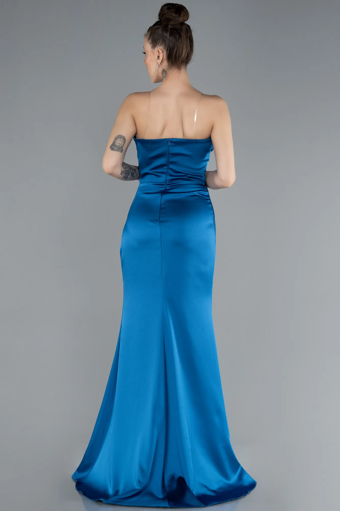 Long Satin Prom Gown ABU4663