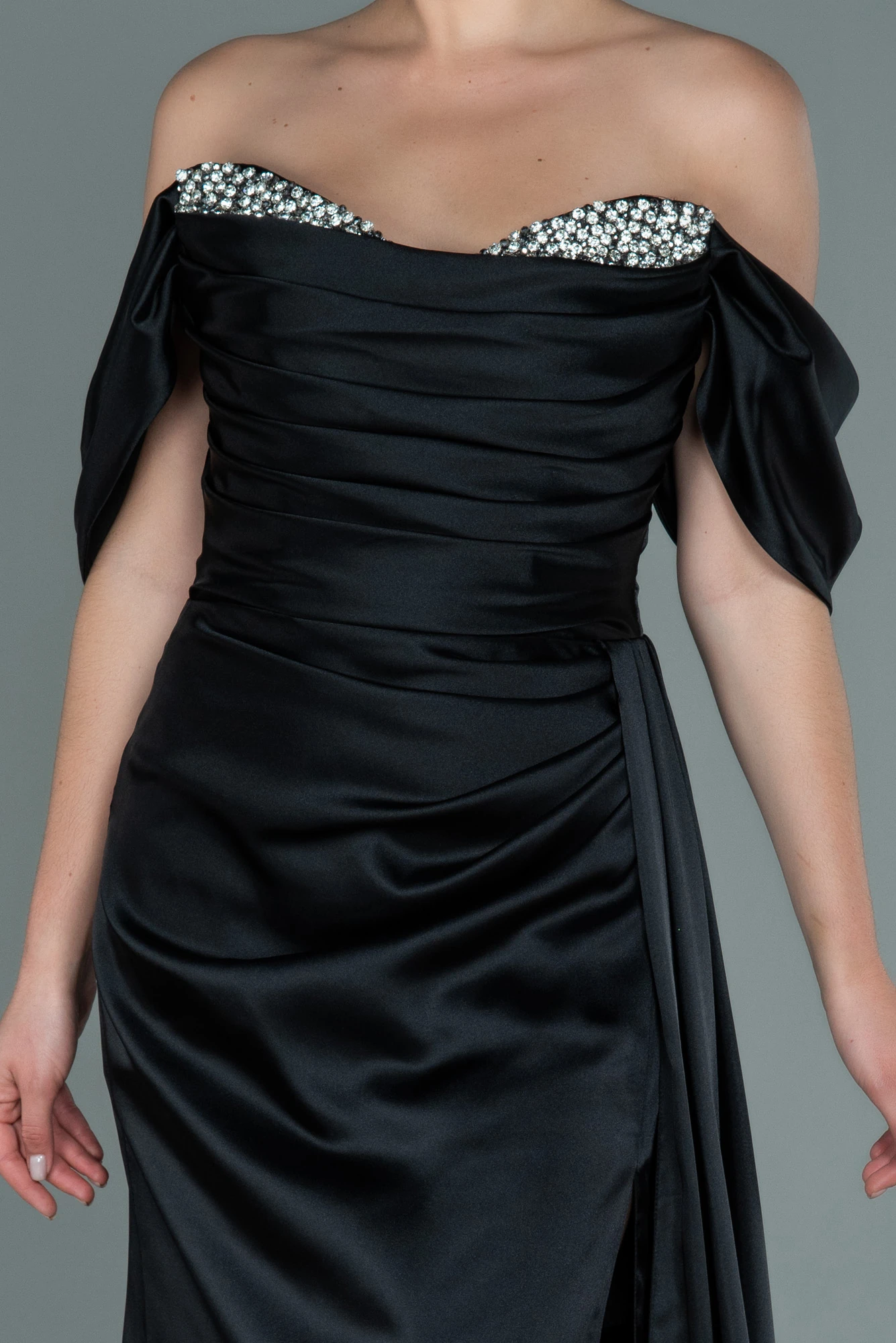 Long Satin Evening Dress ABU2661
