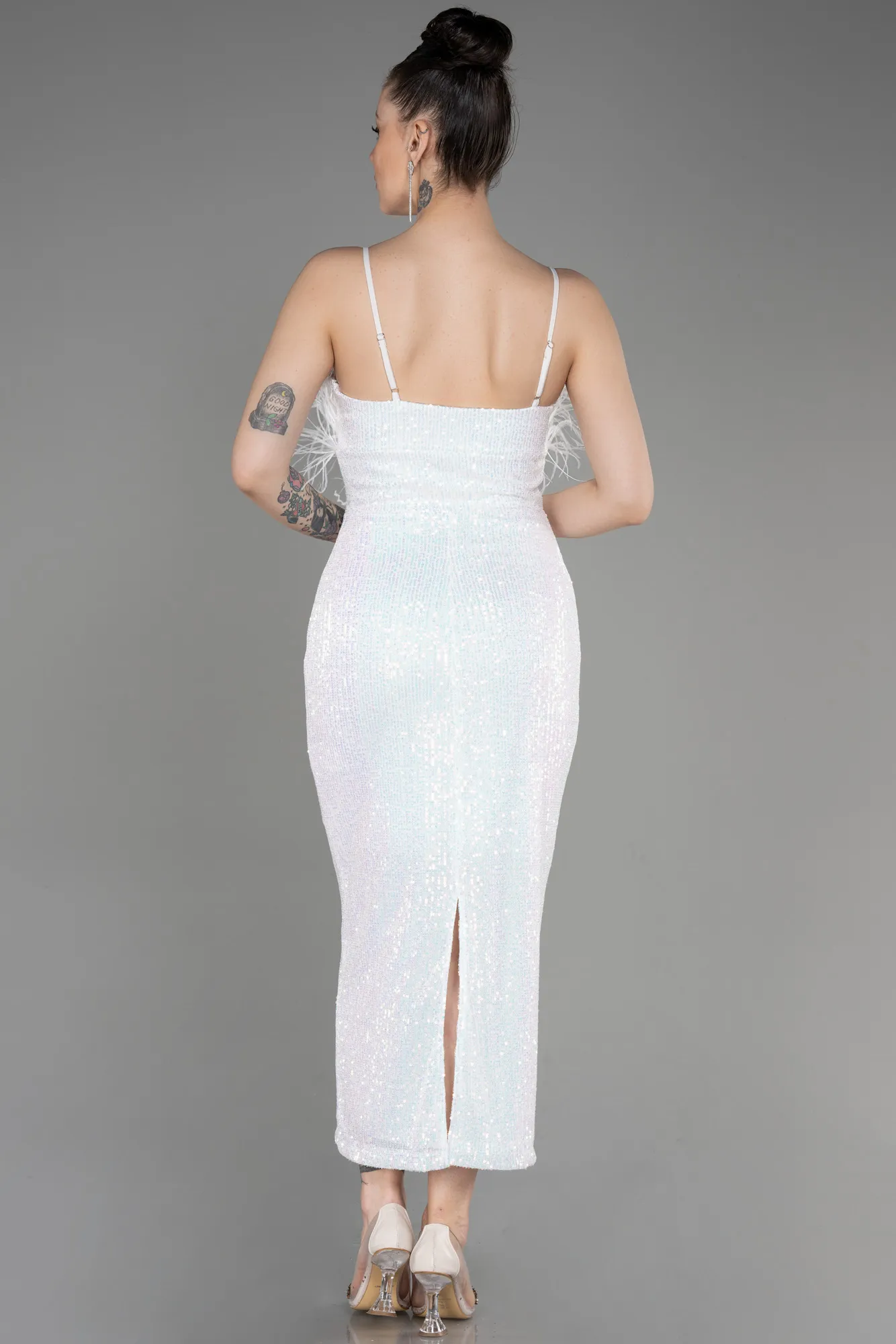 Midi Scaly Cocktail Dress ABU3812