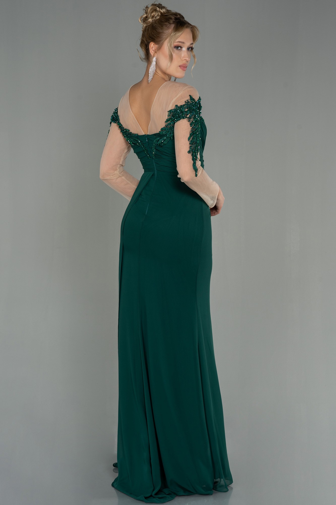 Long Chiffon Evening Dress ABU3012