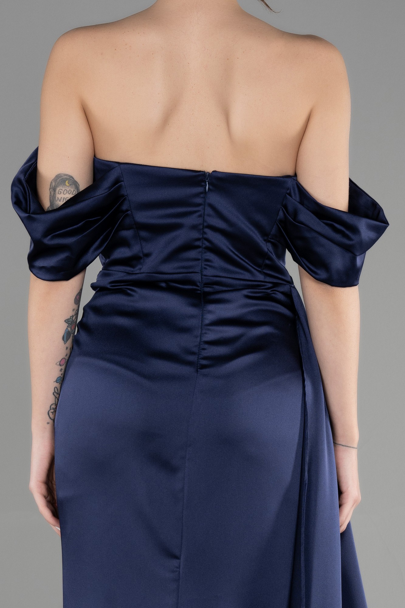 Long Satin Prom Gown ABU3514