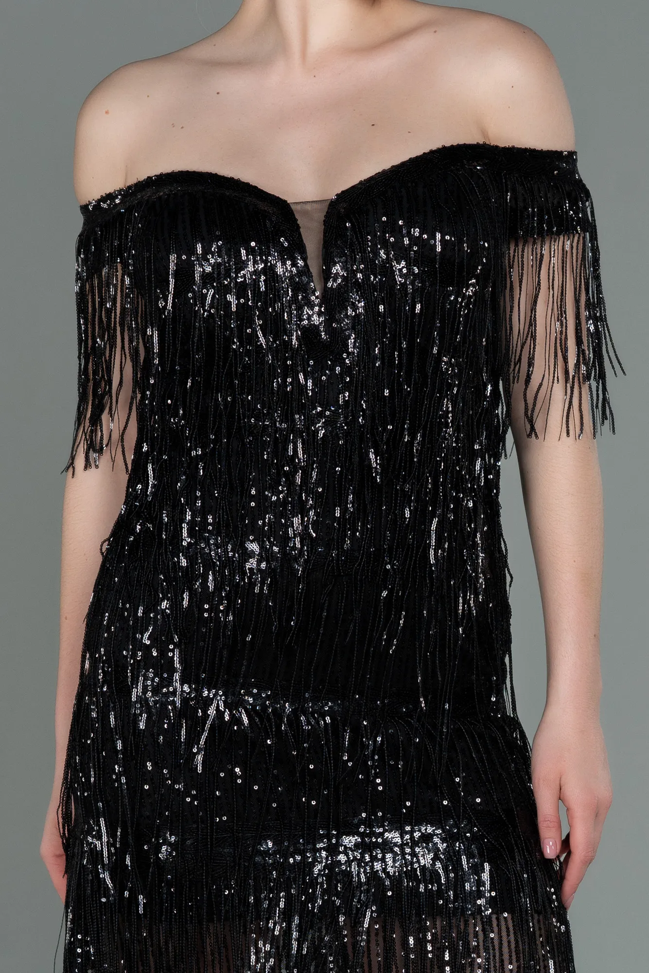 Short Scaly Invitation Dress ABK1756