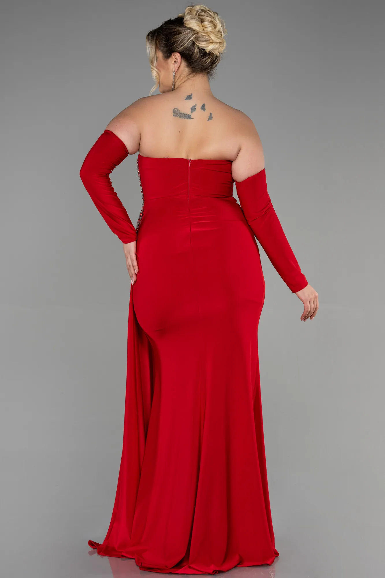 Long Plus Size Evening Dress ABU3352