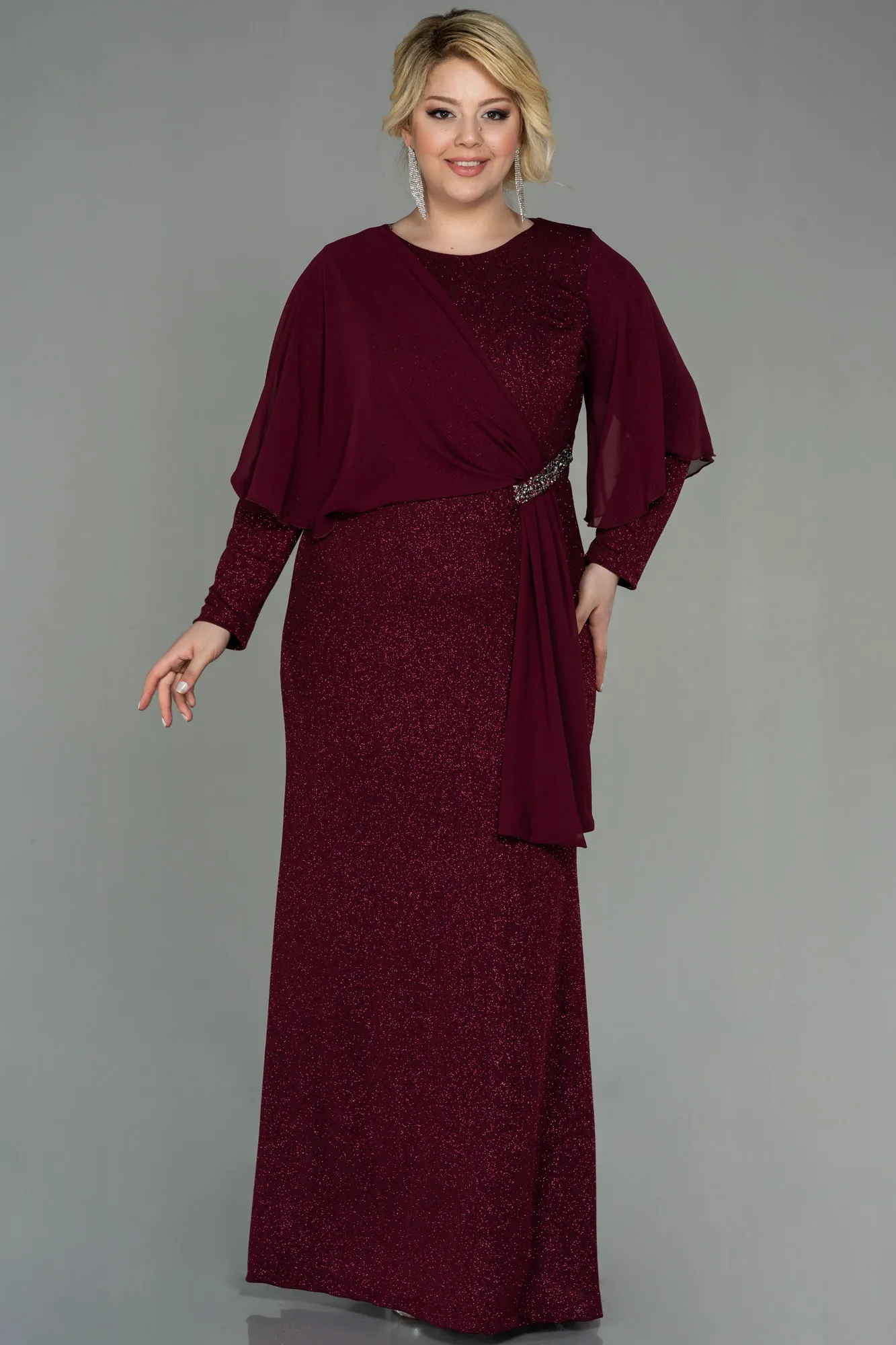 Long Plus Size Evening Dress ABU3013