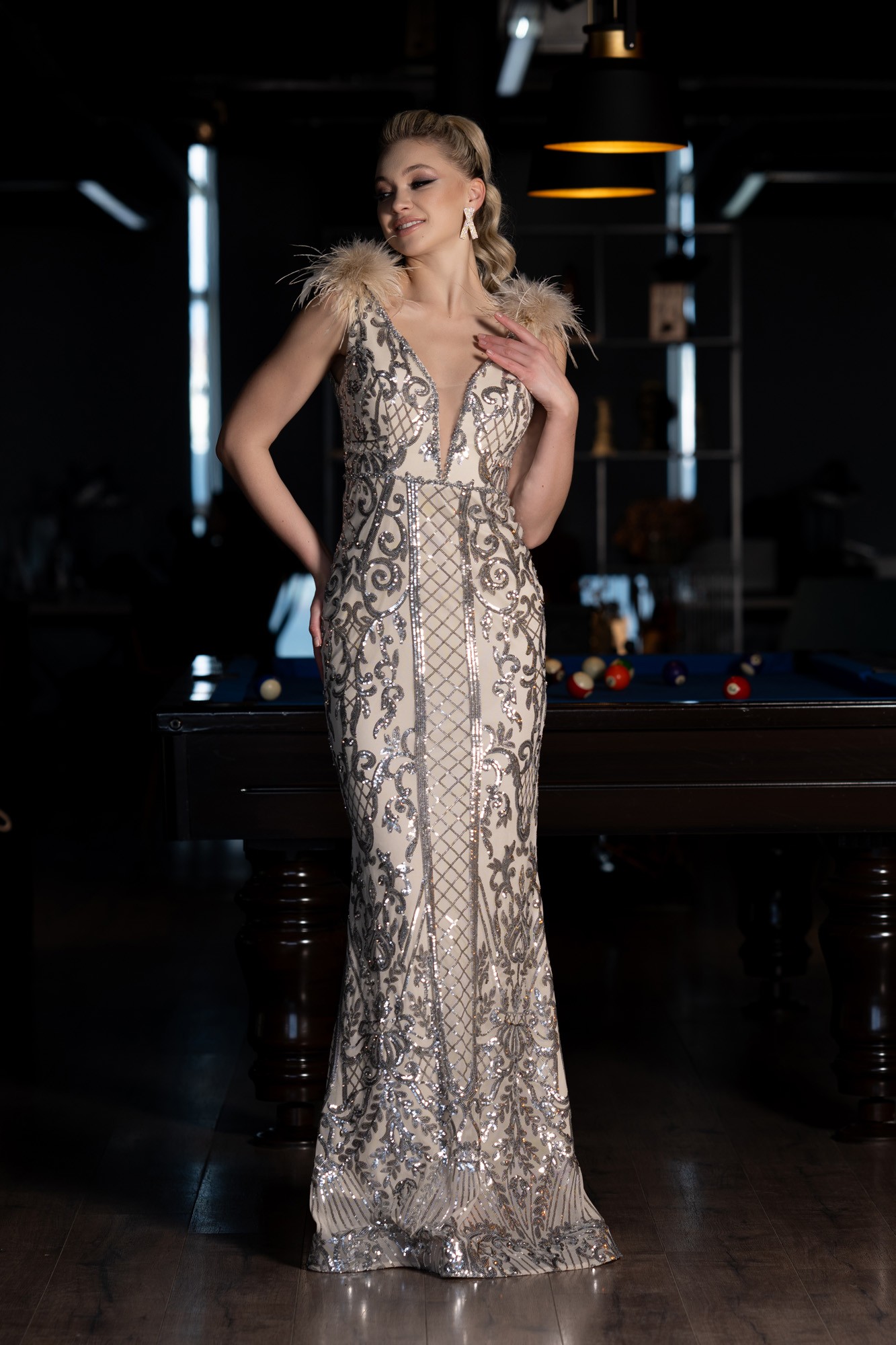 Long Mermaid Prom Dress ABU3669