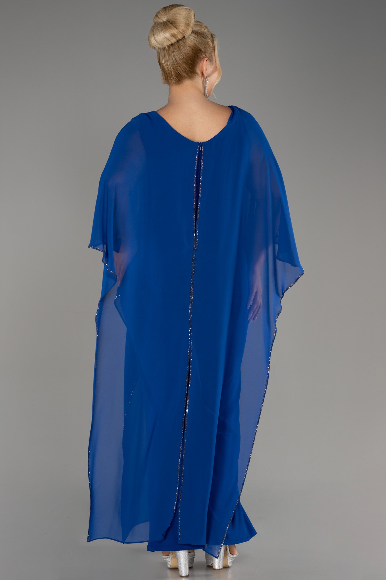 Chiffon Plus Size Cocktail Dress ABT112