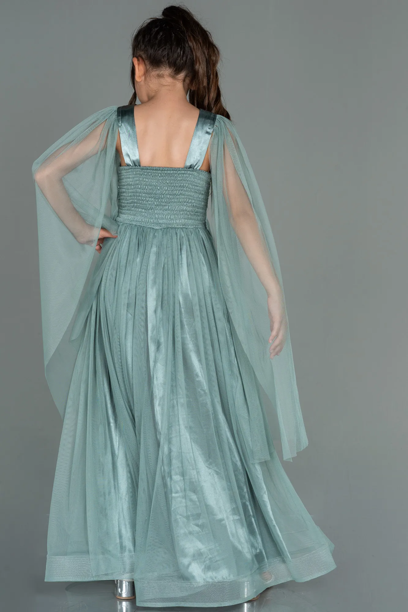 Long Girl Dress ABU3155