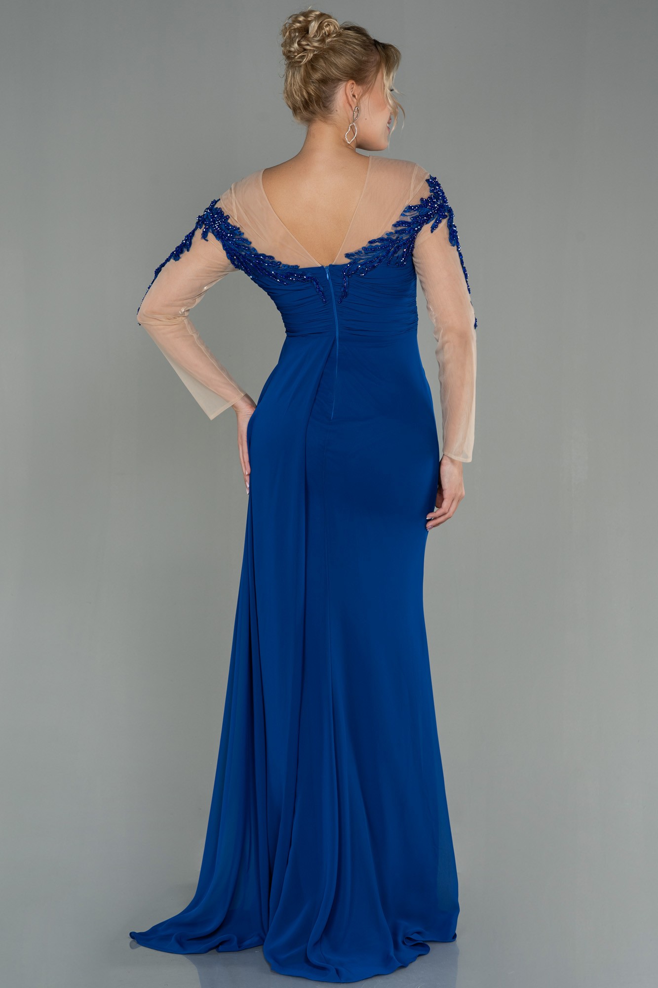 Long Chiffon Evening Dress ABU3012