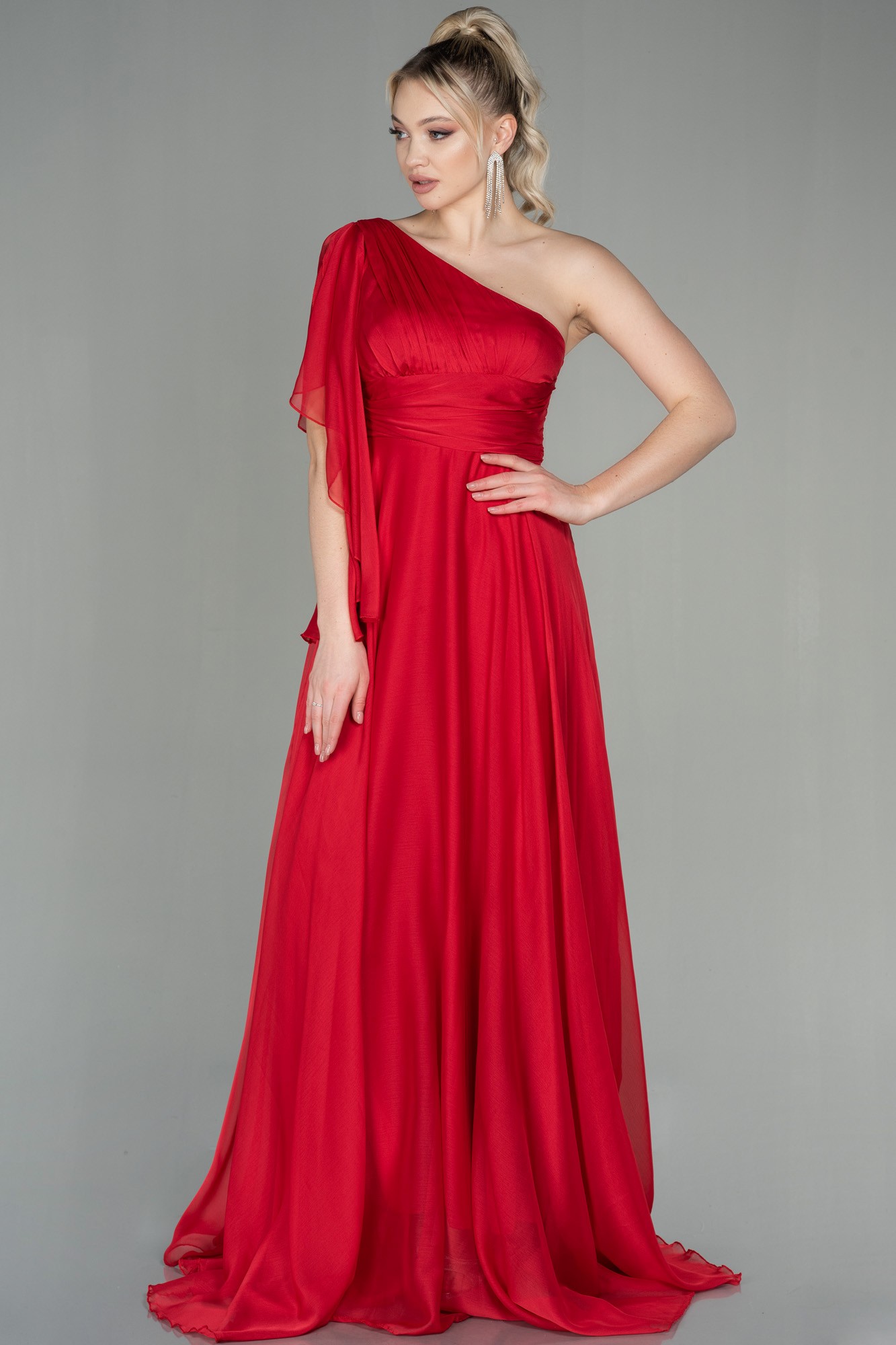 Long Chiffon Evening Dress ABU3449