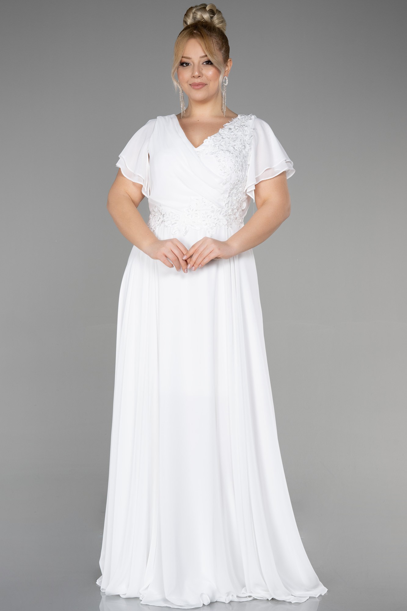 Long Plus Size Evening Dress ABU1562