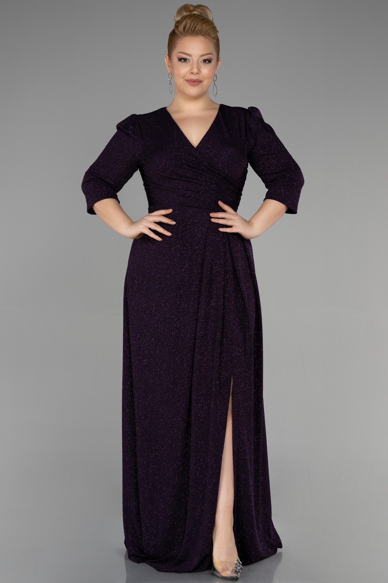 Long Plus Size Evening Dress ABU3504