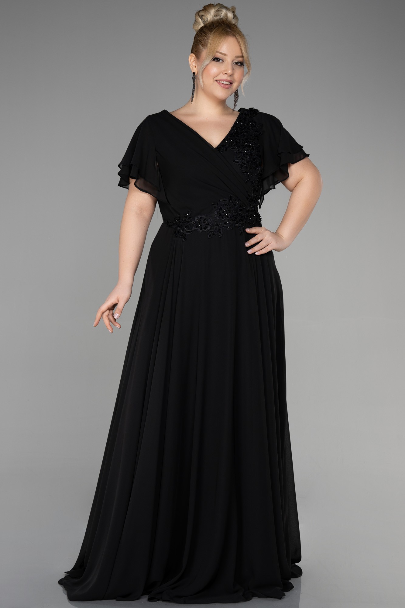 Long Plus Size Evening Dress ABU1562