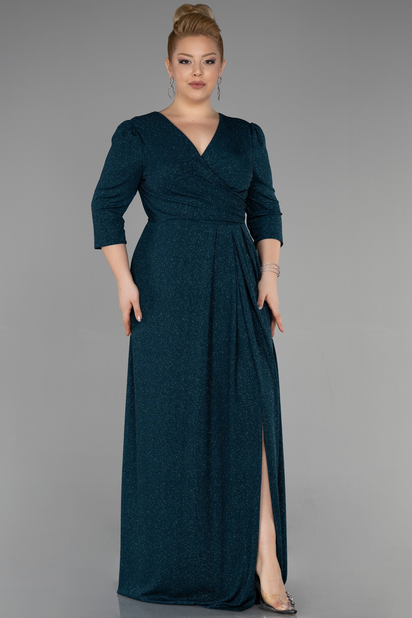 Long Plus Size Evening Dress ABU3504