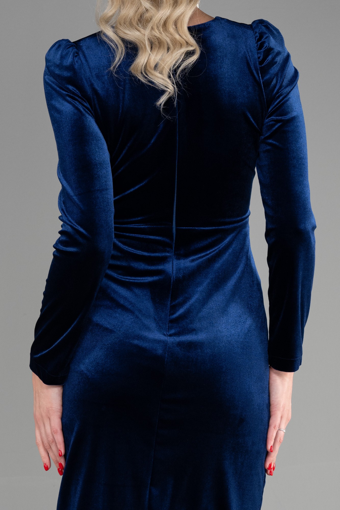 Midi Velvet Invitation Dress ABK1896