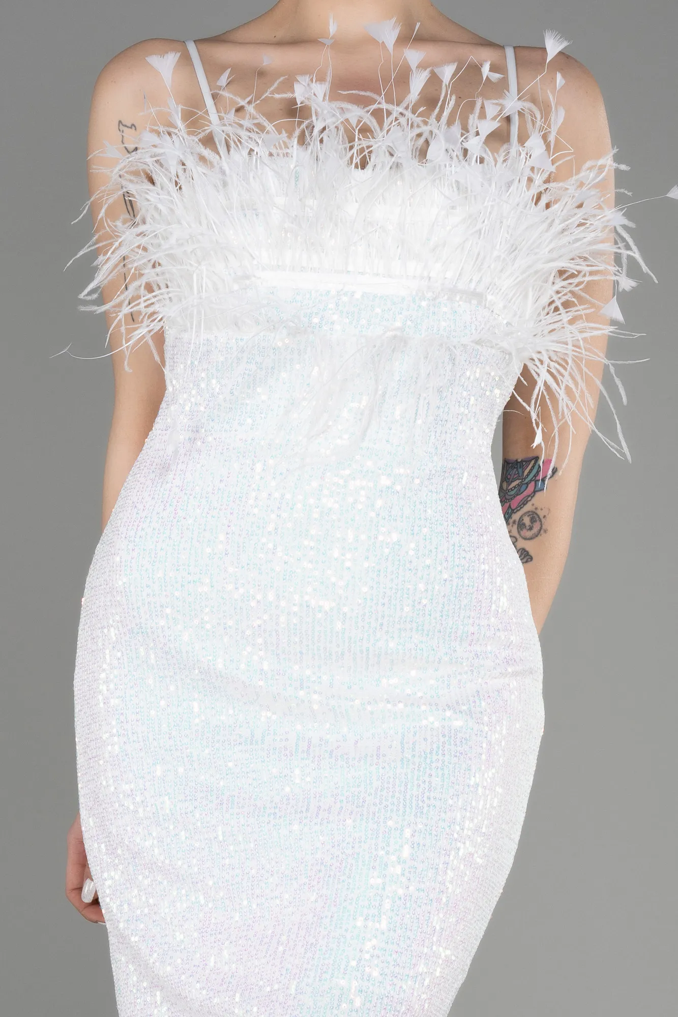 Midi Scaly Cocktail Dress ABU3812