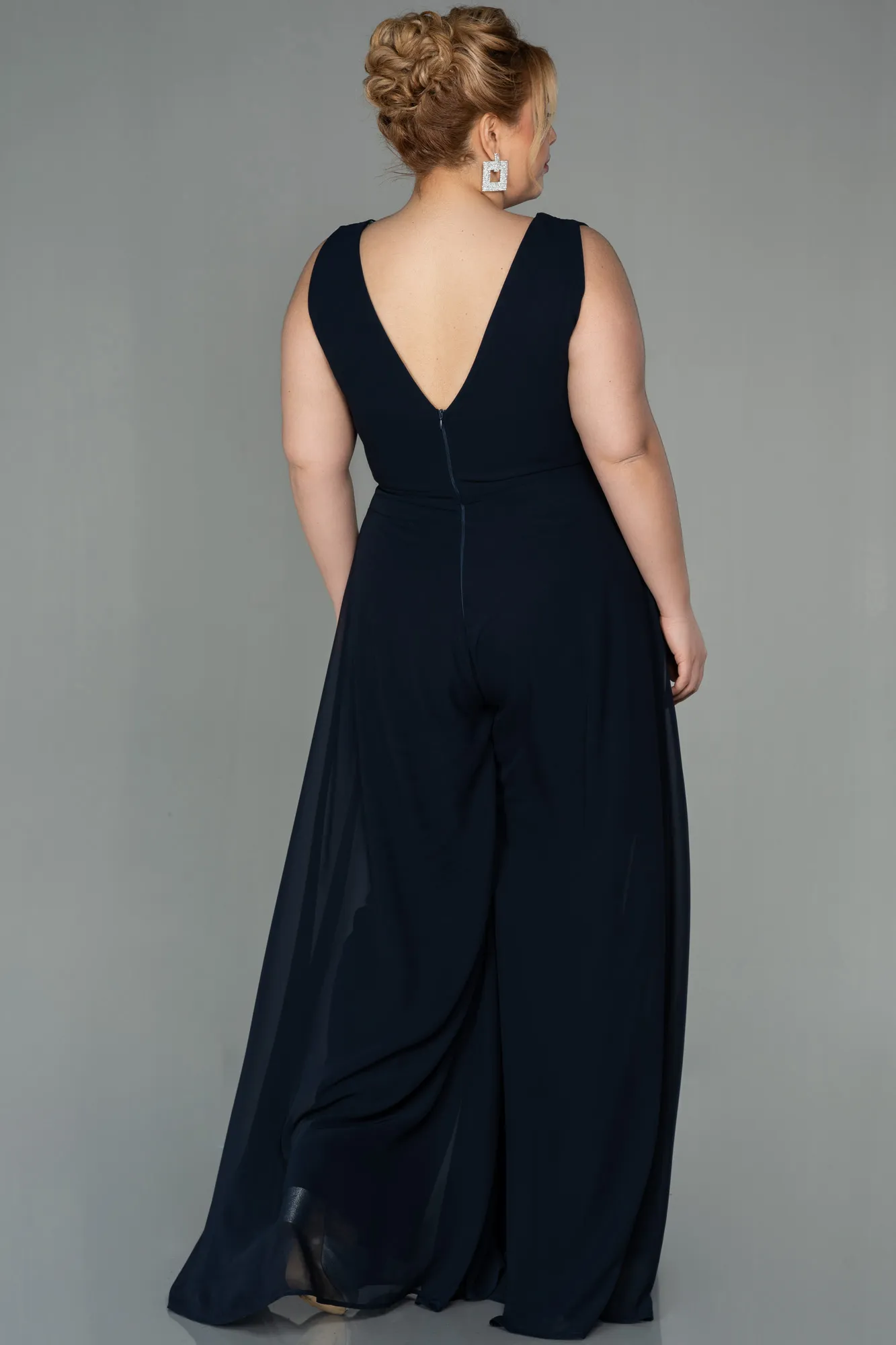 Chiffon Plus Size Evening Dress ABT082