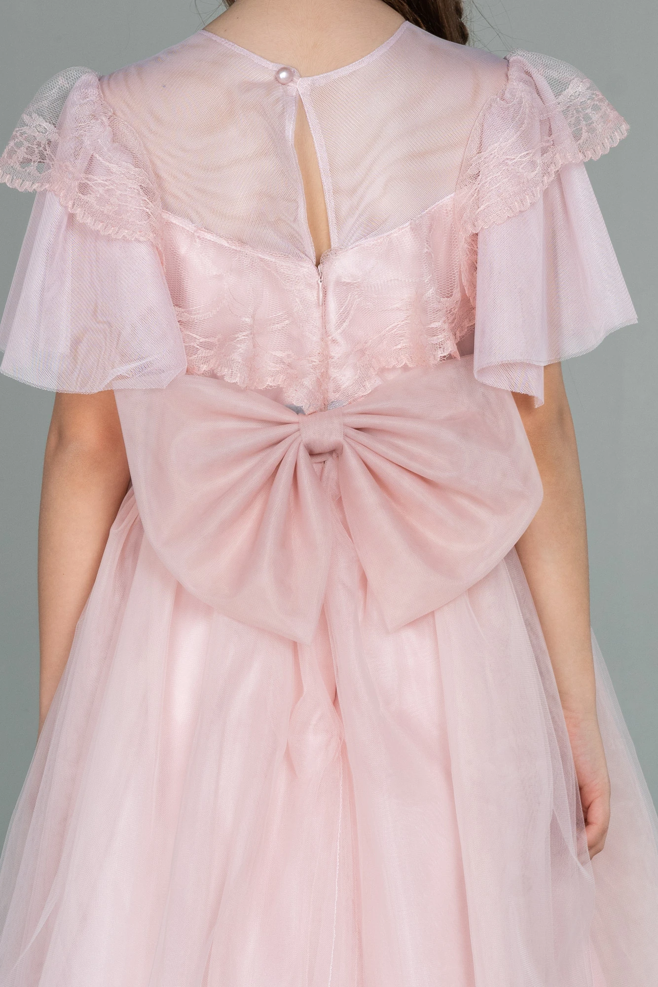 Front Short Back Long Girl Dress ABO103