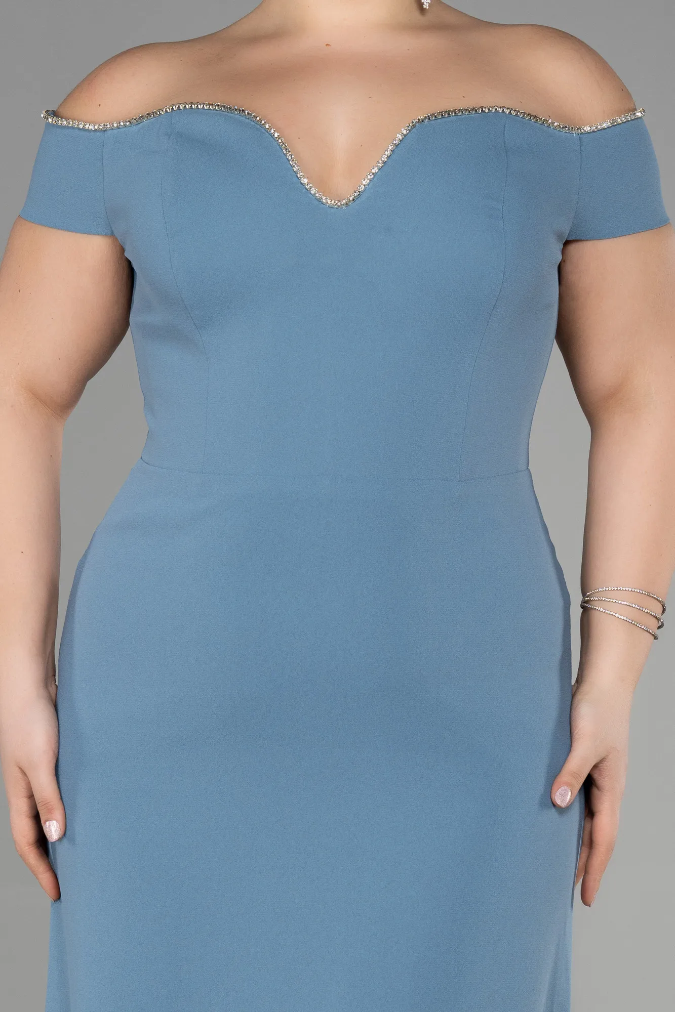 Long Plus Size Evening Dress ABU3582