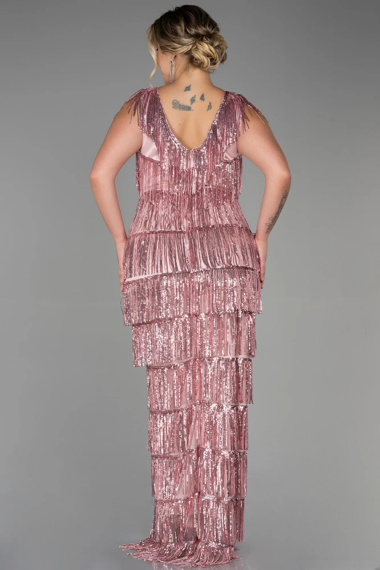 Long Plus Size Evening Dress ABU3320