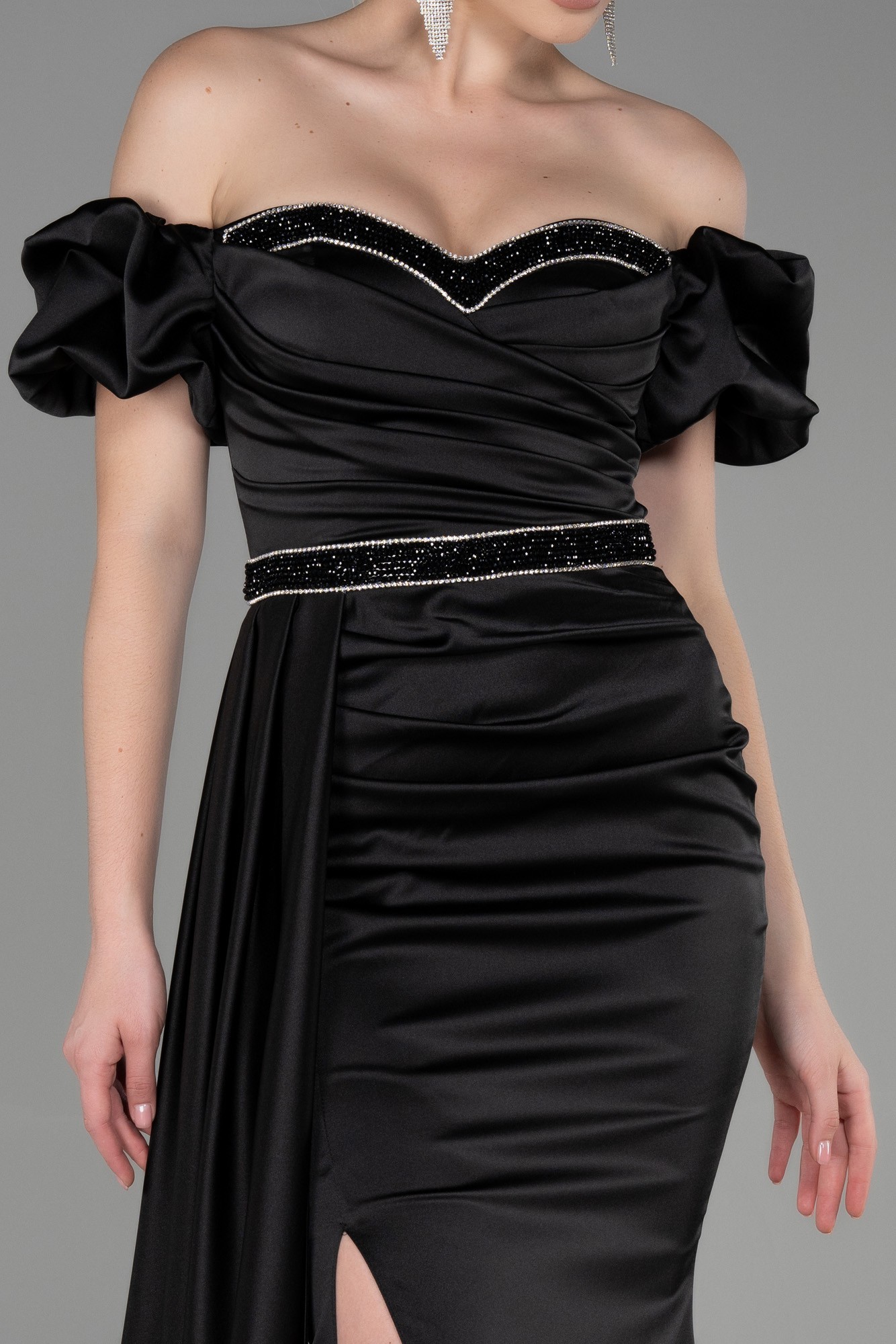 Long Satin Evening Dress ABU3331