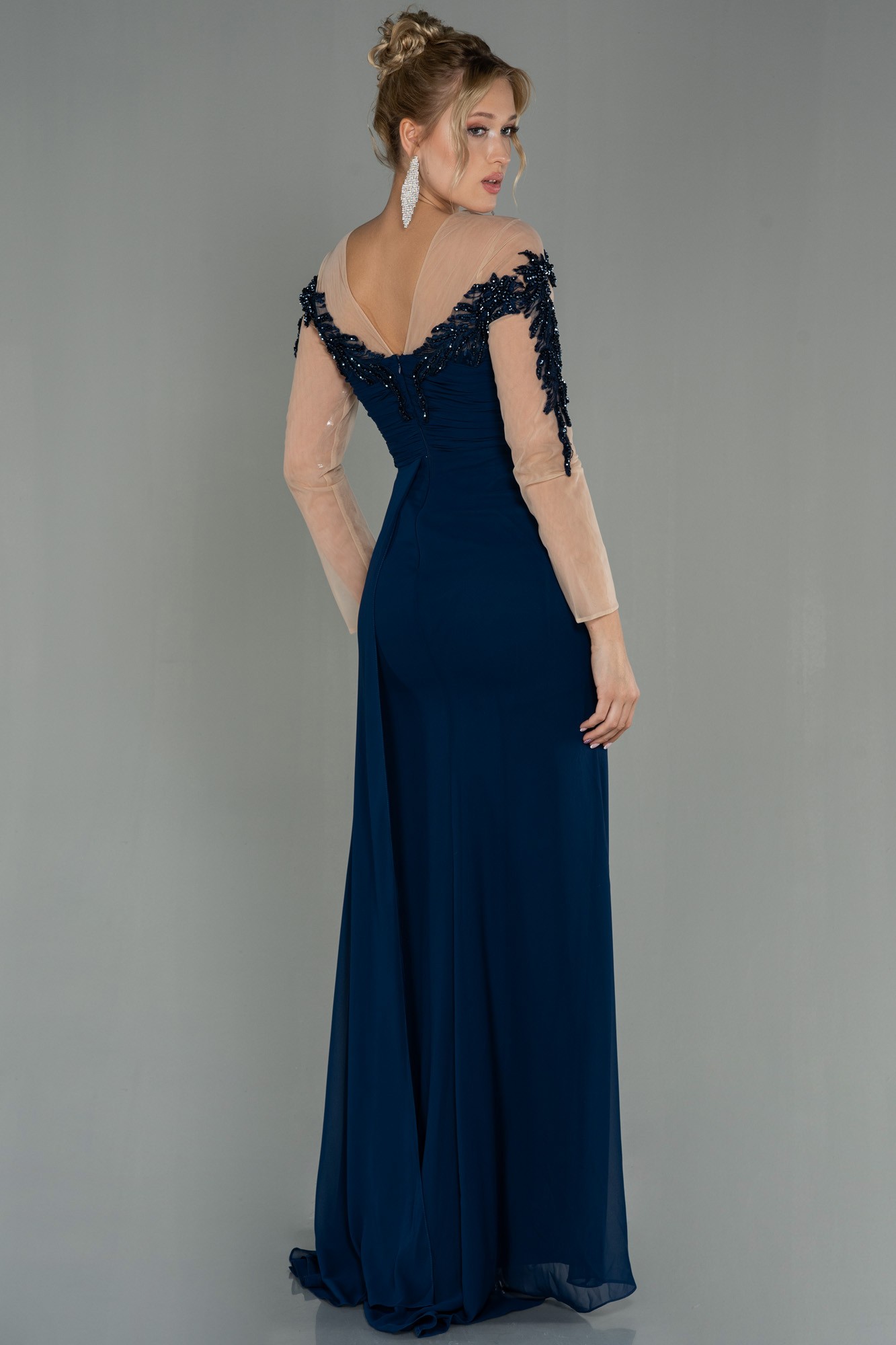 Long Chiffon Evening Dress ABU3012