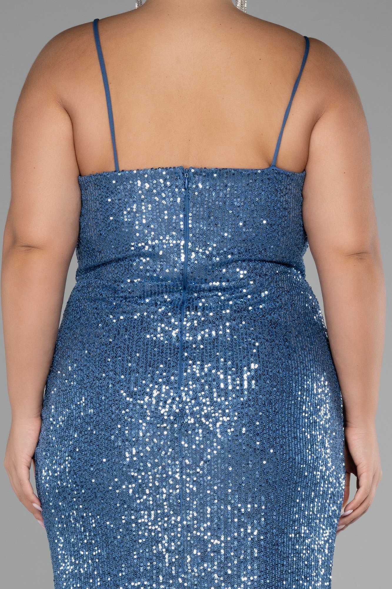Long Scaly Plus Size Evening Dress ABU3322