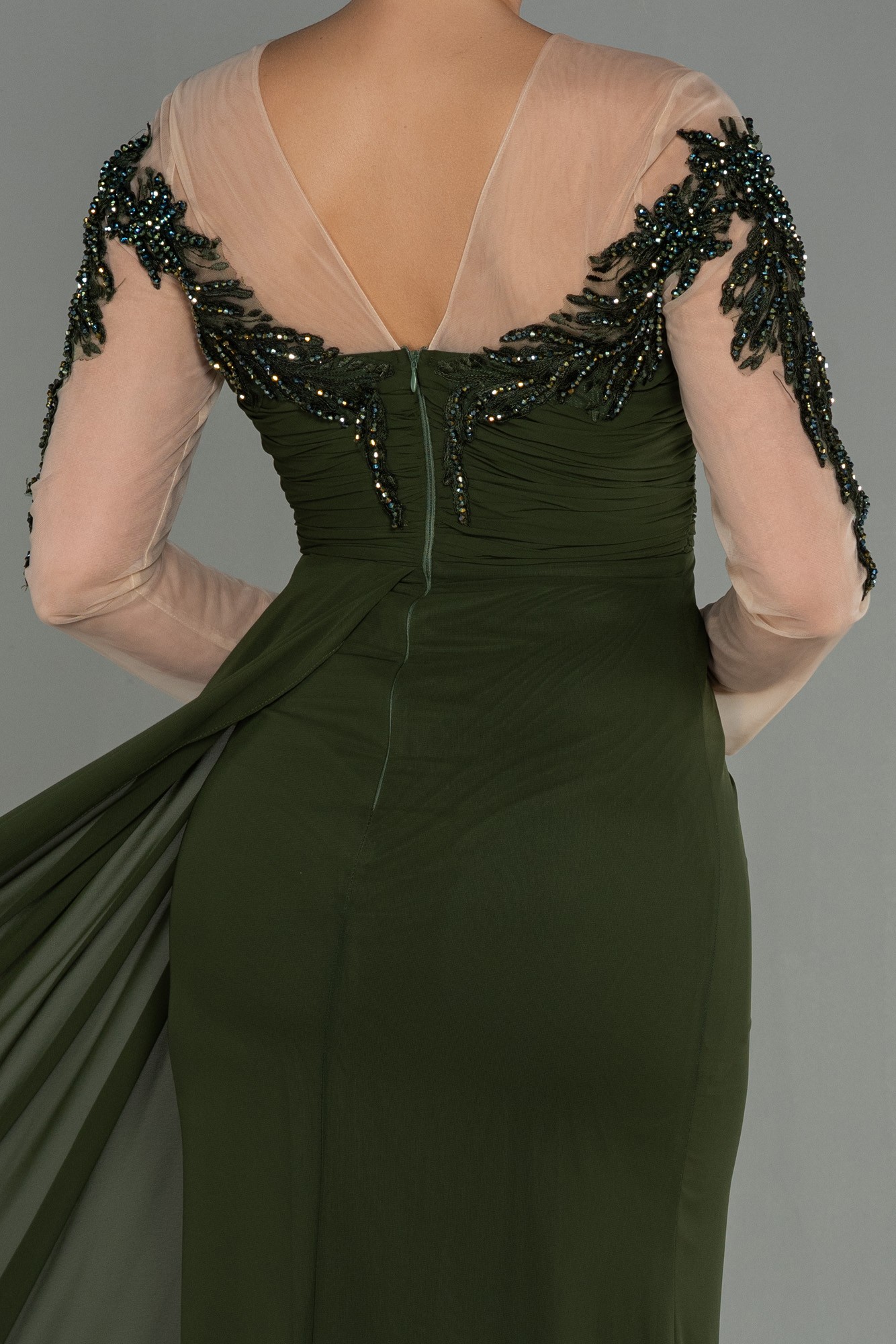 Long Chiffon Evening Dress ABU3012