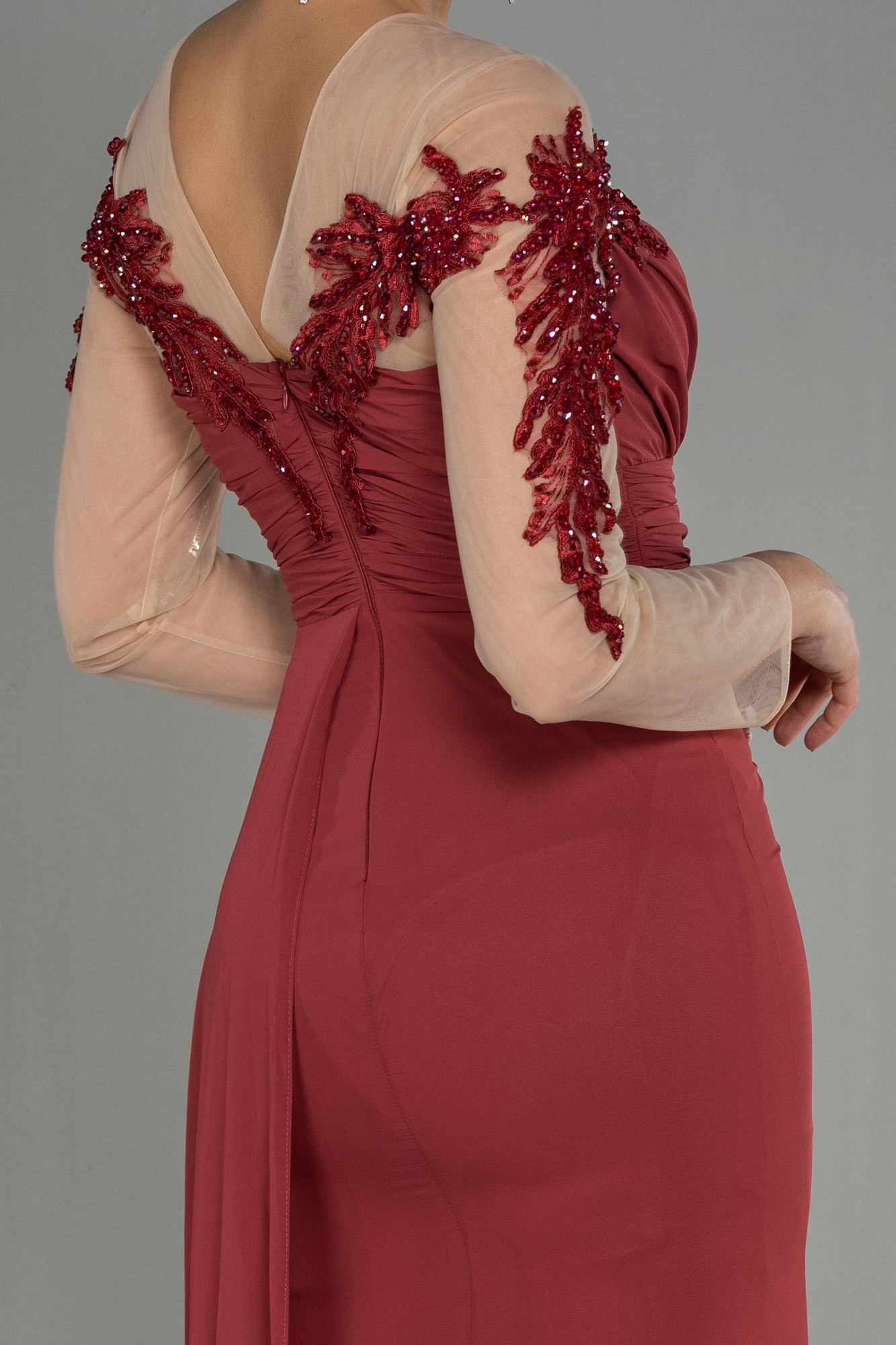 Long Chiffon Evening Dress ABU3012