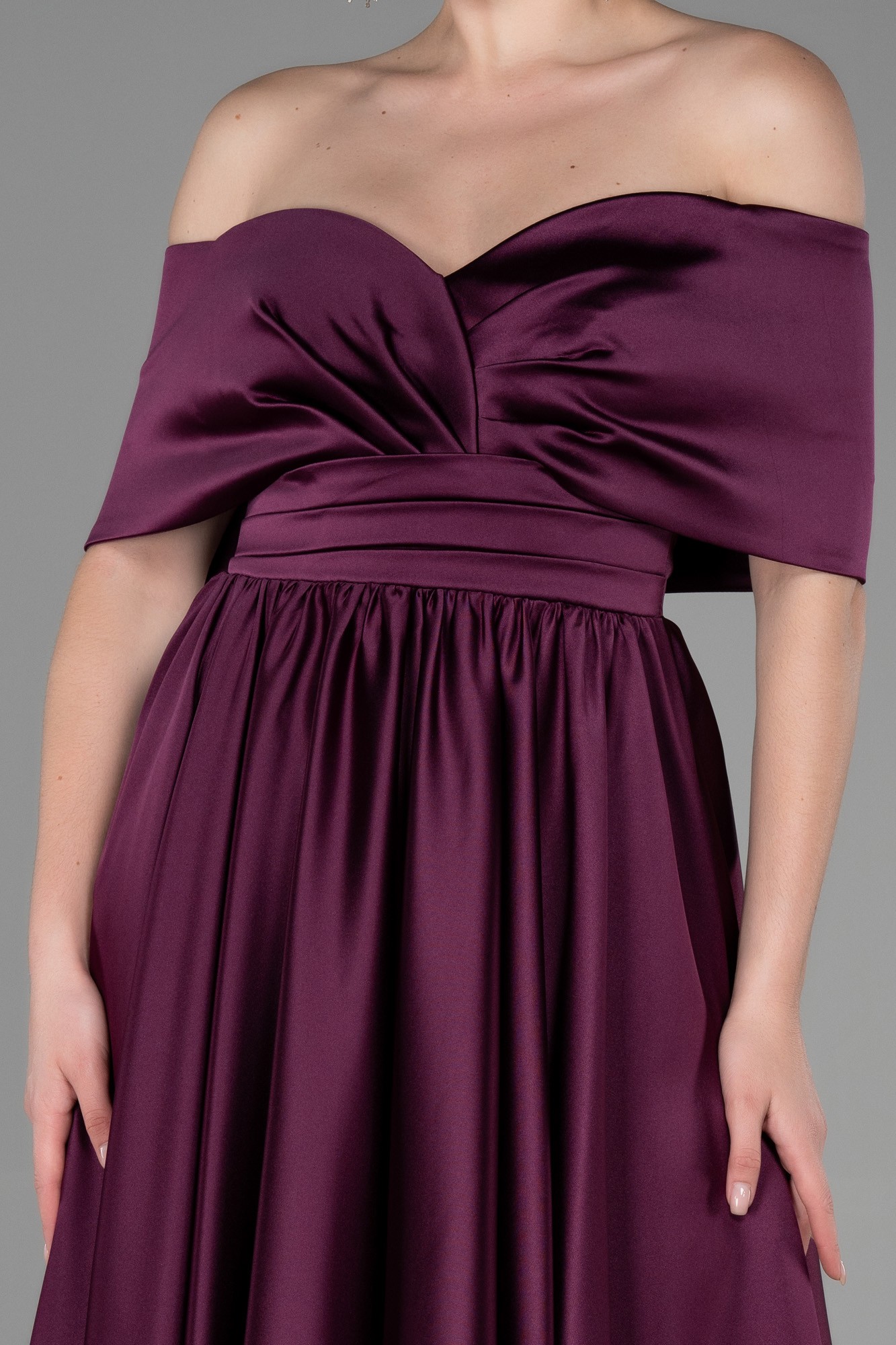 Midi Satin Night Dress ABK1846