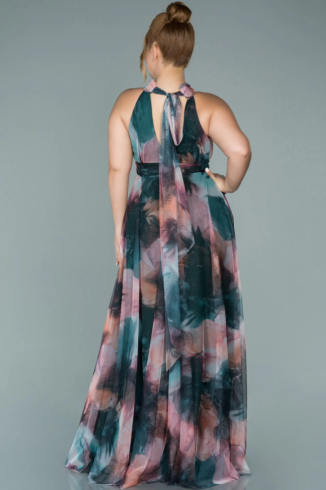 Long Oversized Evening Dress ABU1447