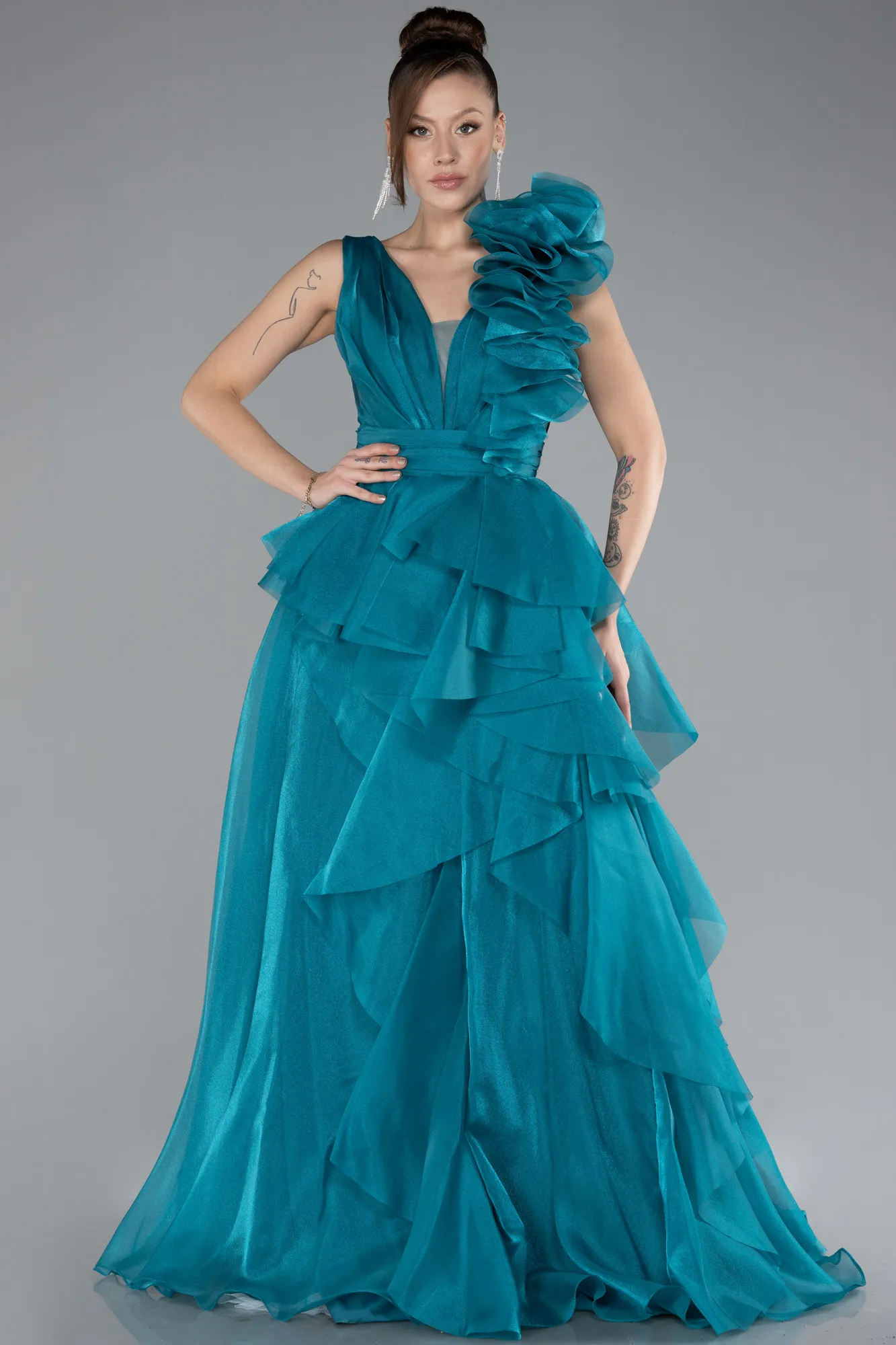 Sleeveless Long Prom Dress ABU4518