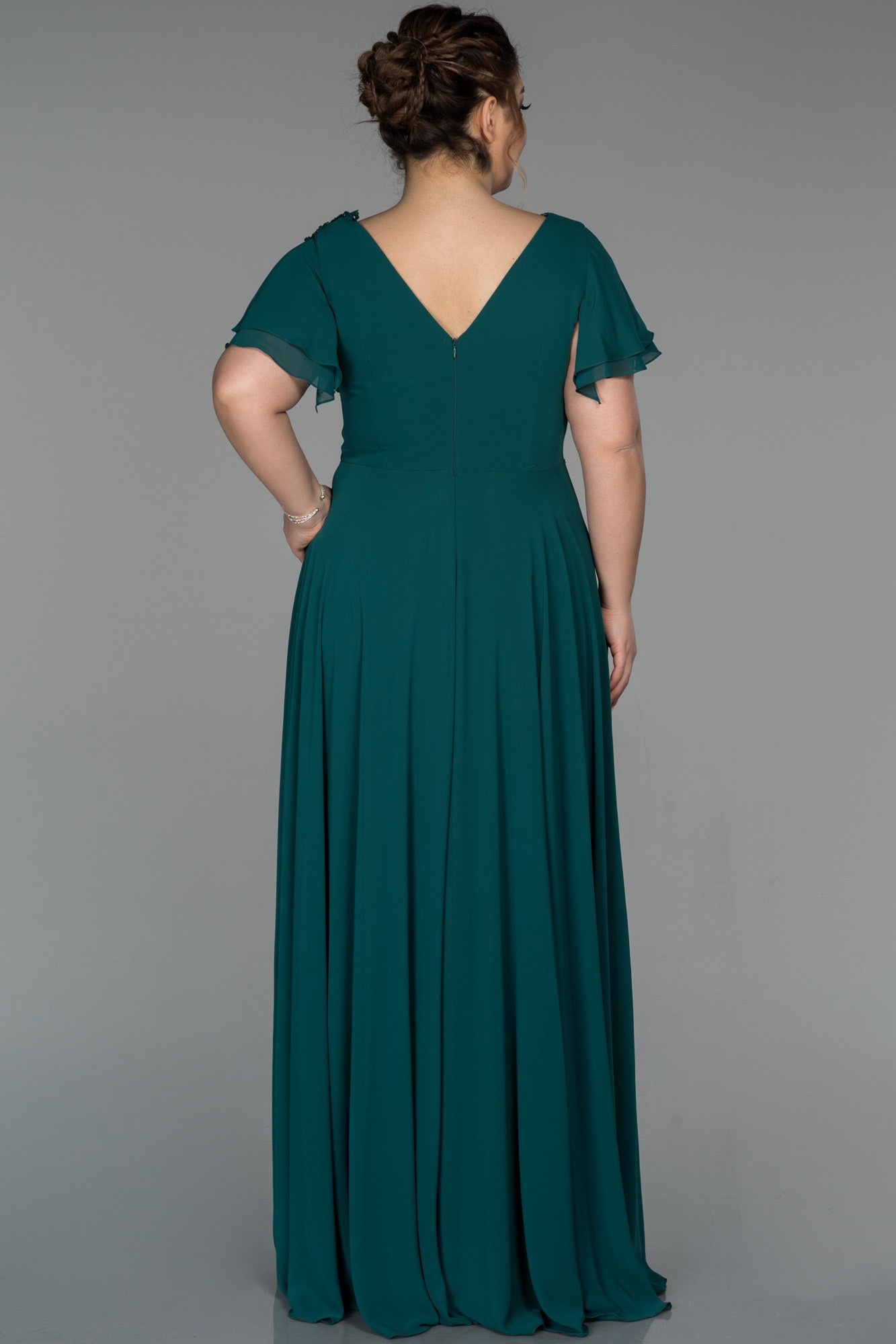 Long Plus Size Evening Dress ABU1562