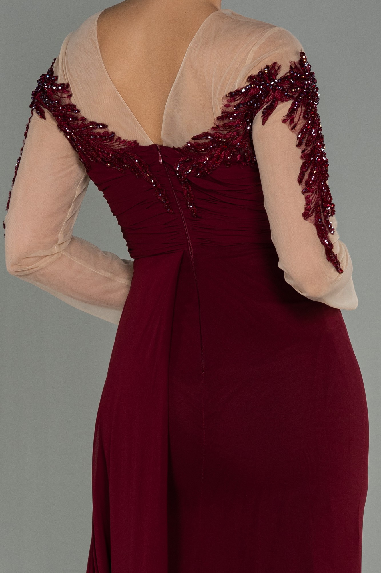 Long Chiffon Evening Dress ABU3012