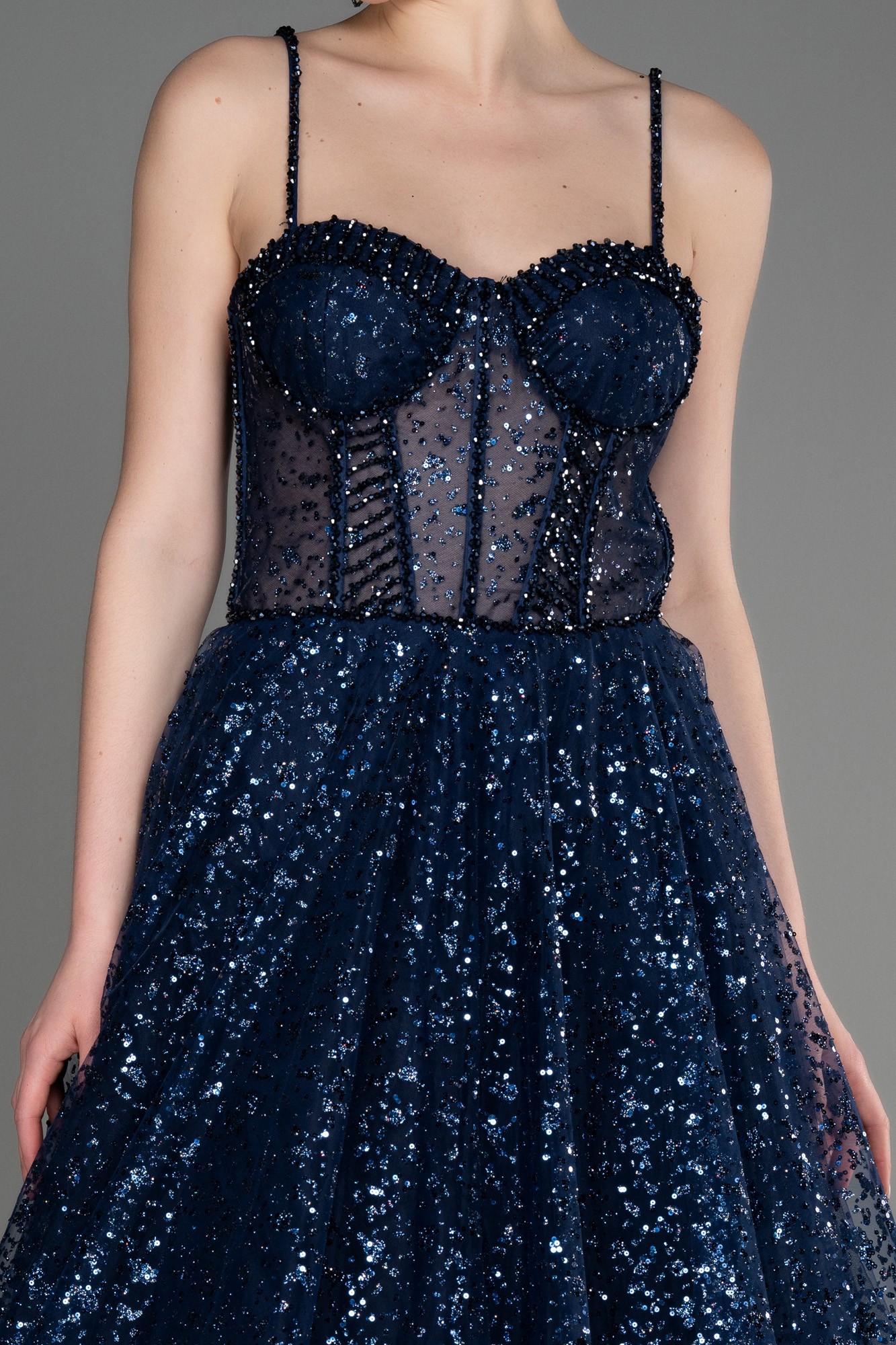 Long Haute Couture Dress ABU3556