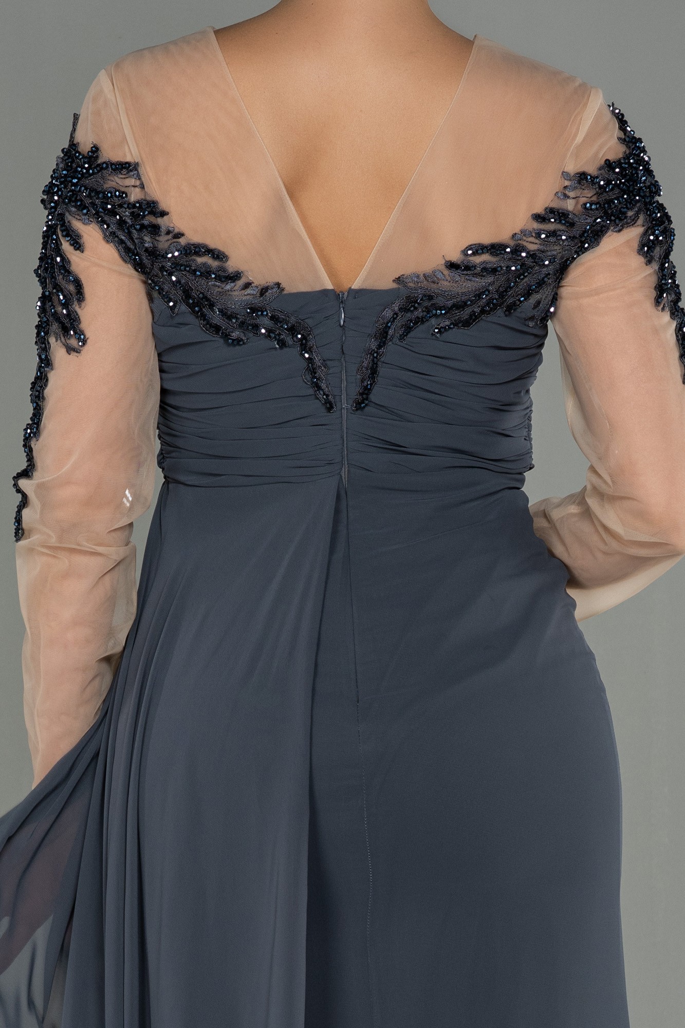 Long Chiffon Evening Dress ABU3012