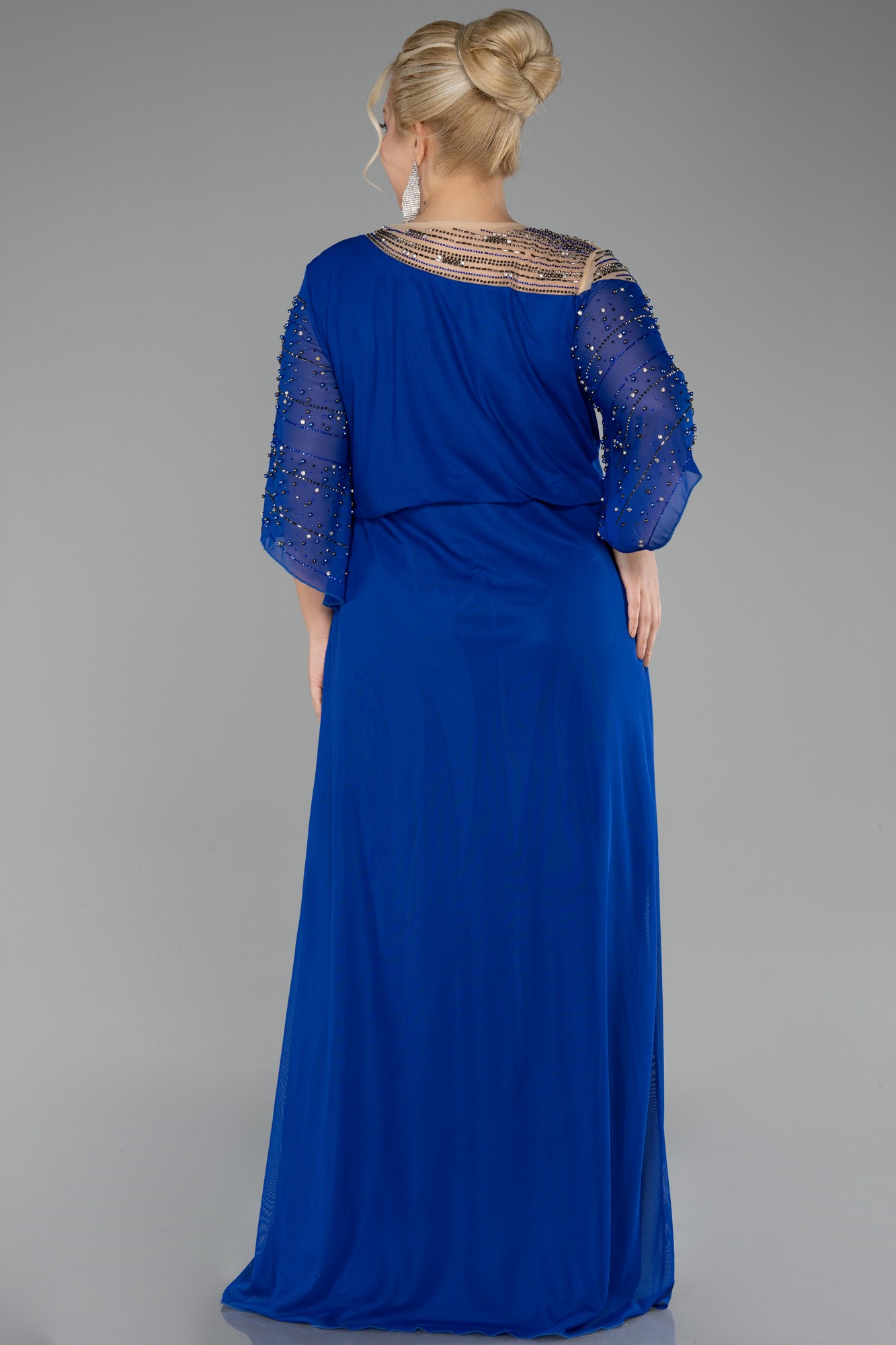 Long Plus Size Engagement Dress ABU3650