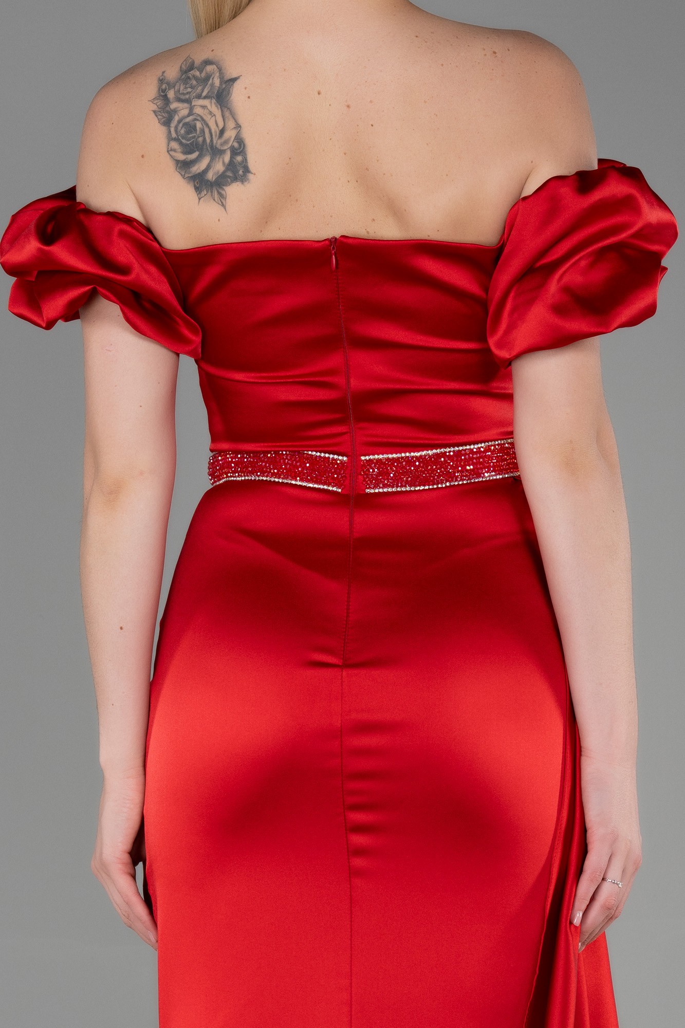Long Satin Evening Dress ABU3331