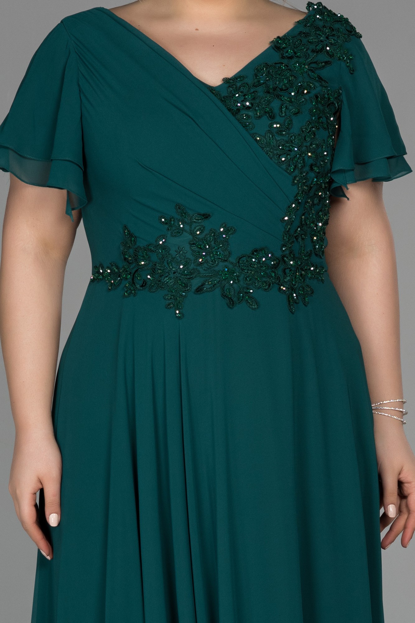 Long Plus Size Evening Dress ABU1562