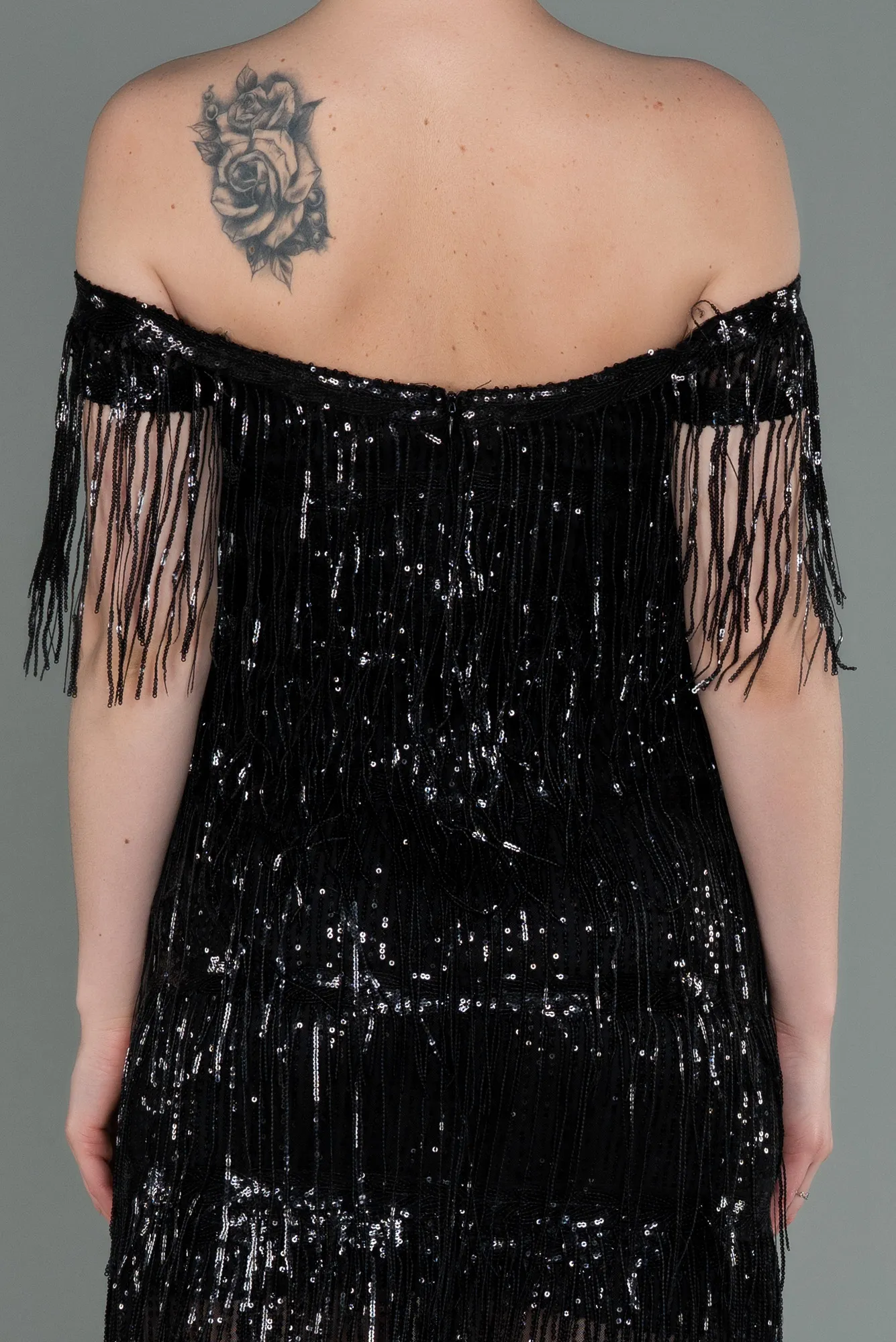 Short Scaly Invitation Dress ABK1756