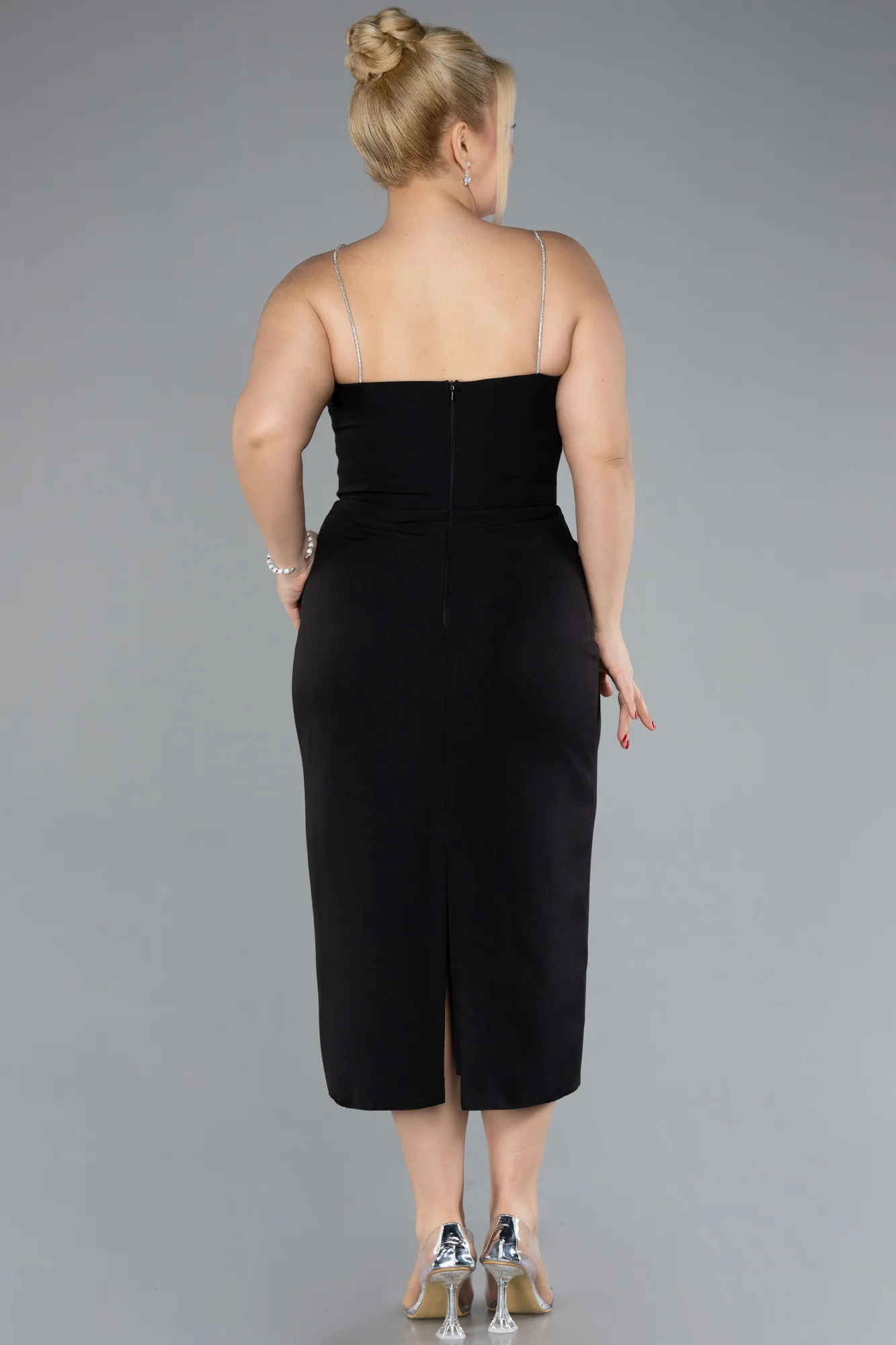 Midi Plus Size Cocktail Dress ABK2178