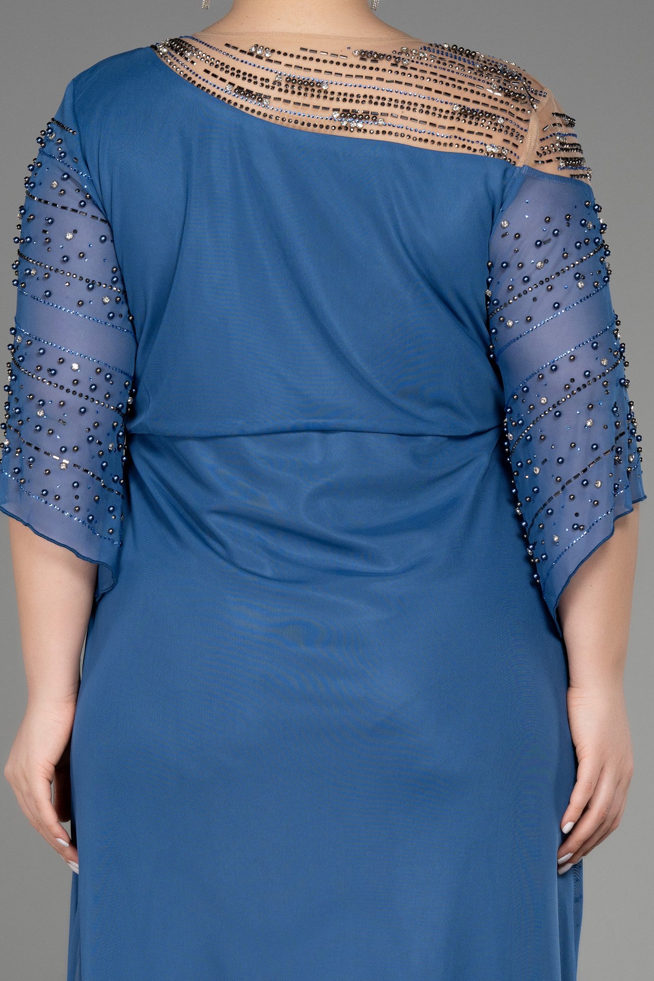 Long Plus Size Engagement Dress ABU3650