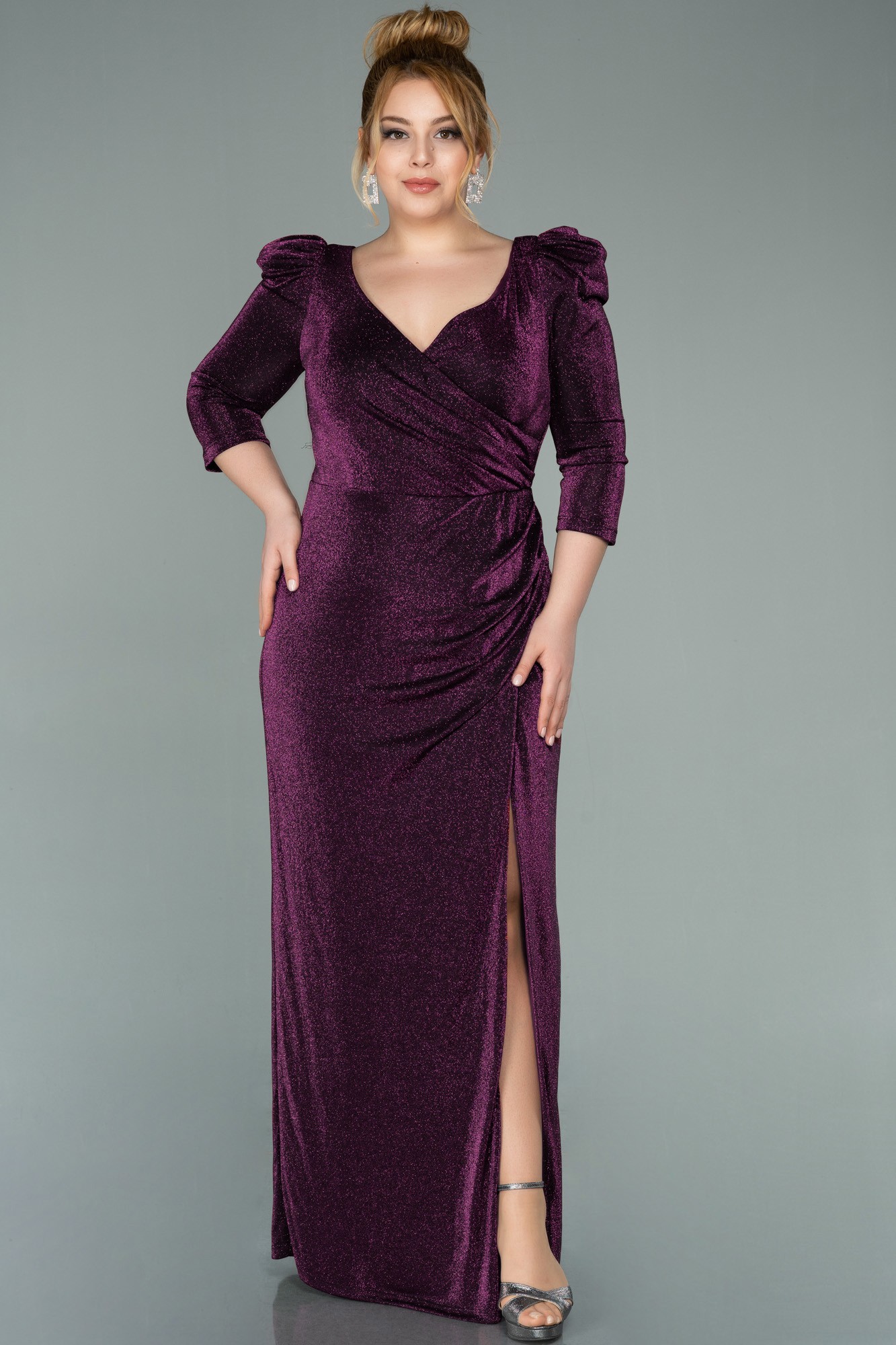 Long Plus Size Evening Dress ABU3444