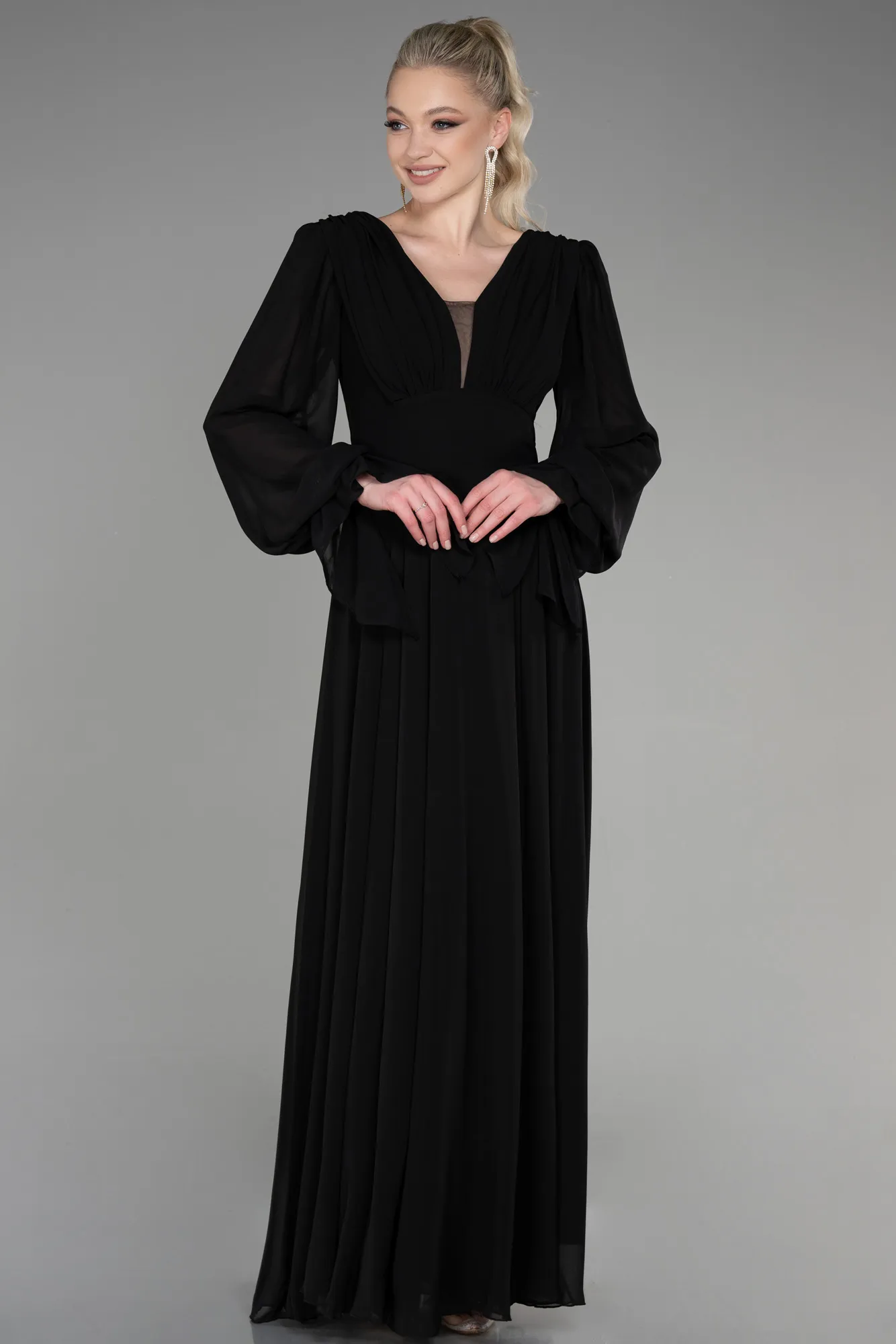 Long Chiffon Evening Dress ABU3628