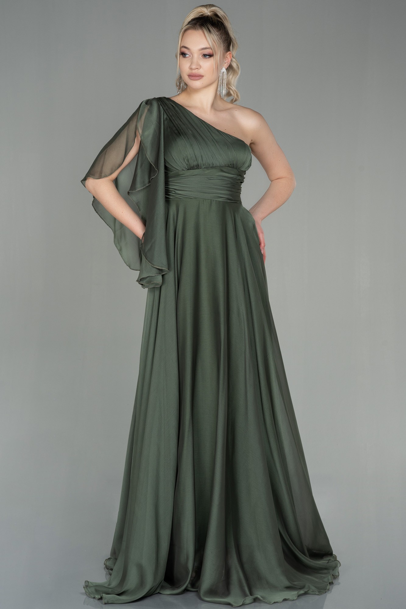 Long Chiffon Evening Dress ABU3449